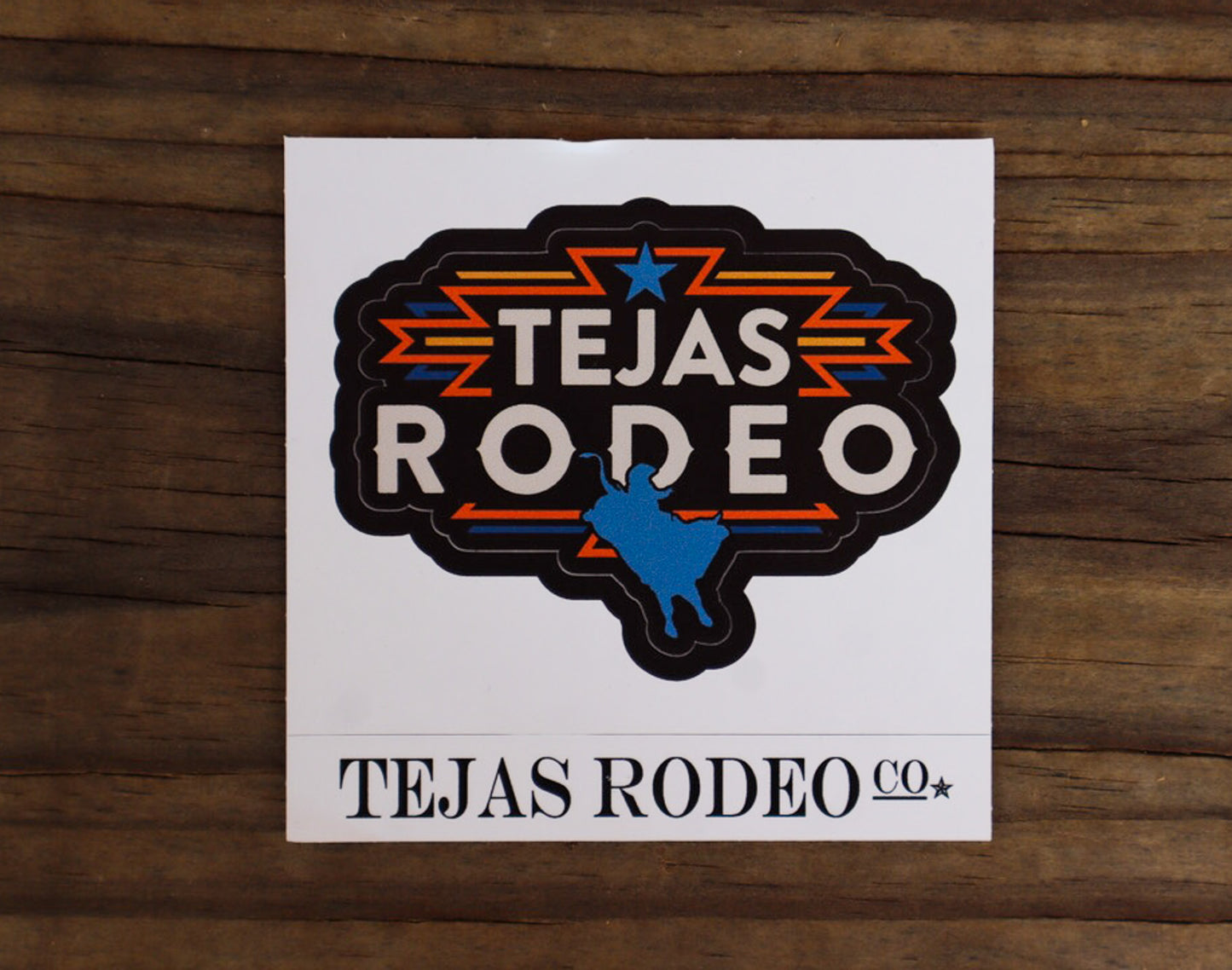 Tejas Rodeo Stickers