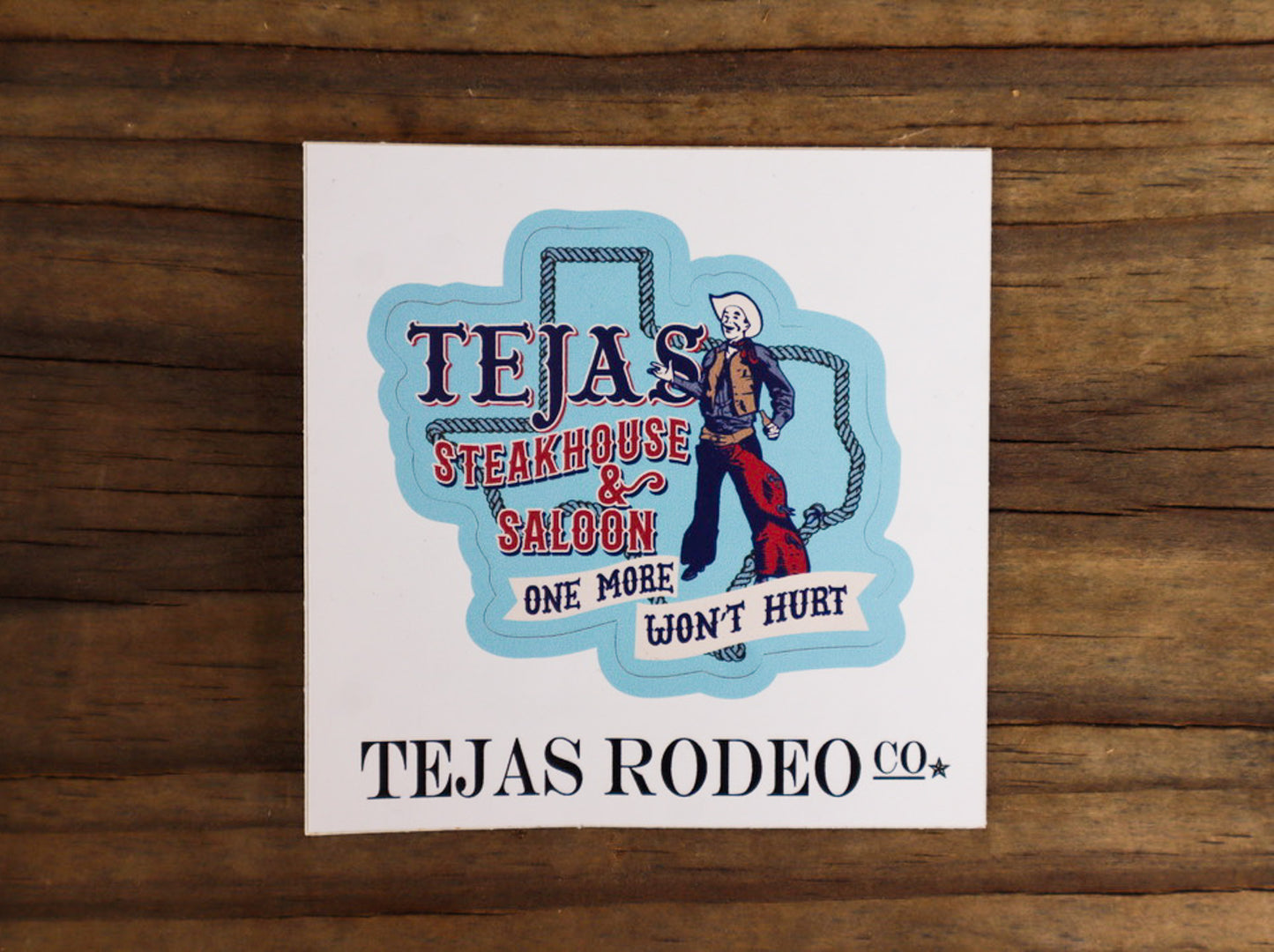 Tejas Rodeo Stickers