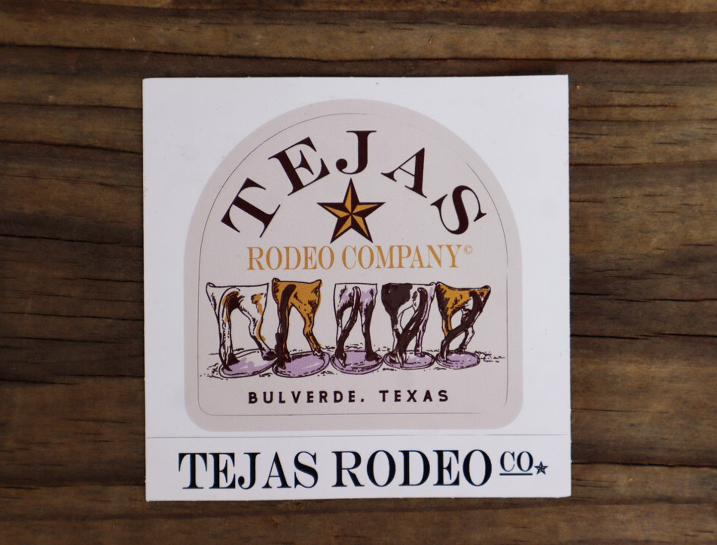 Tejas Rodeo Stickers