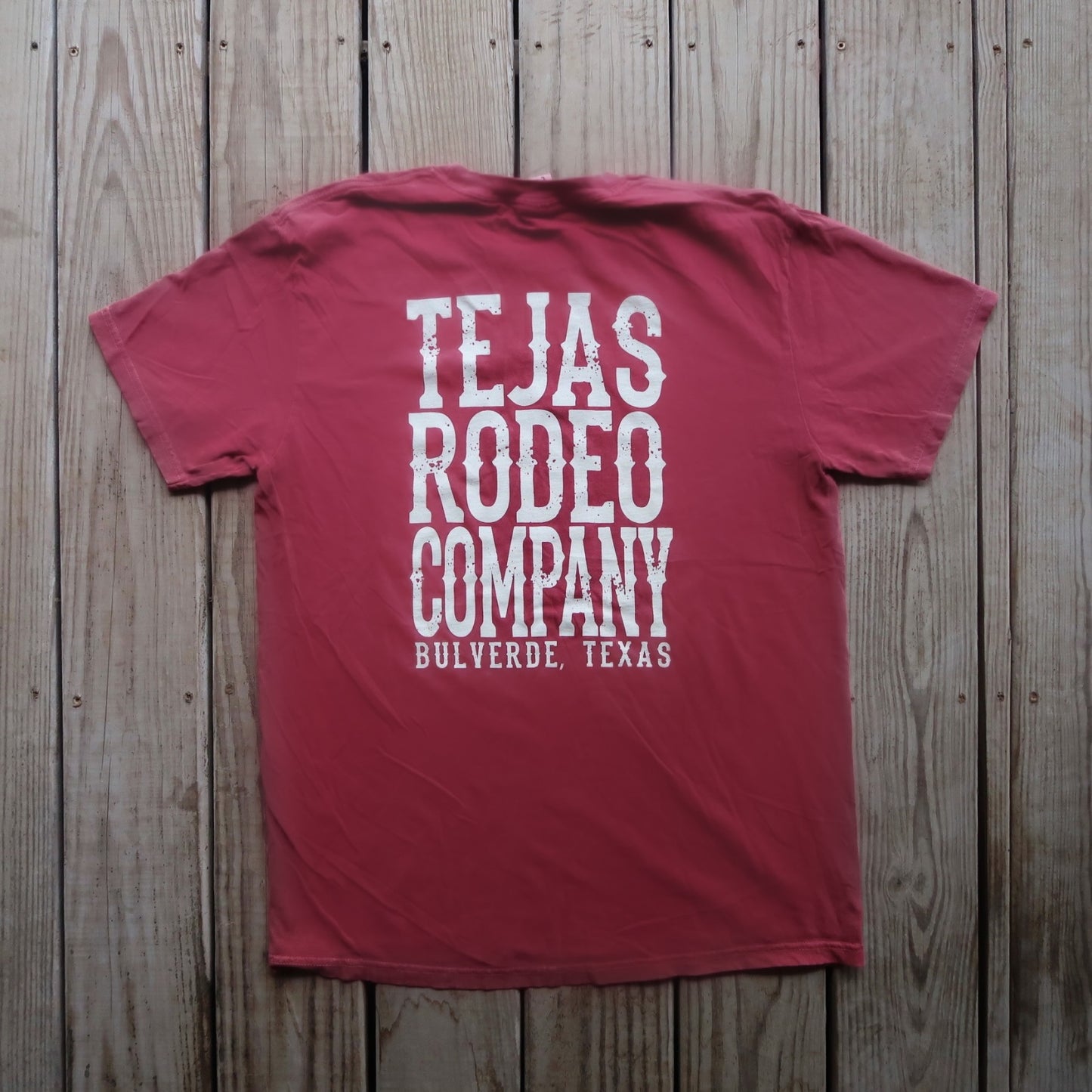 Adult Comfort Colors T-shirt - Tejas Rodeo Co.