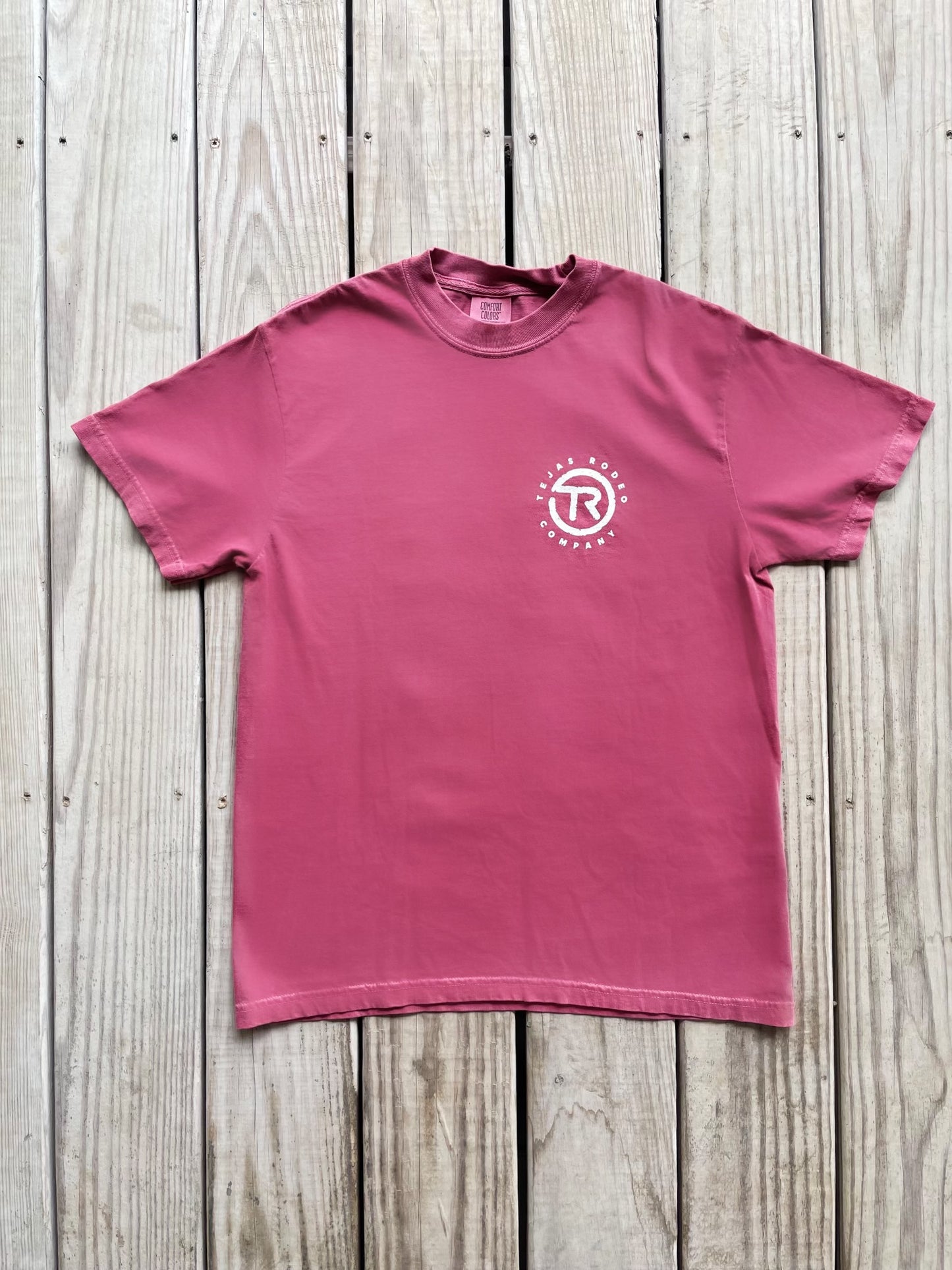 Adult Comfort Colors T-shirt - Tejas Rodeo Co.