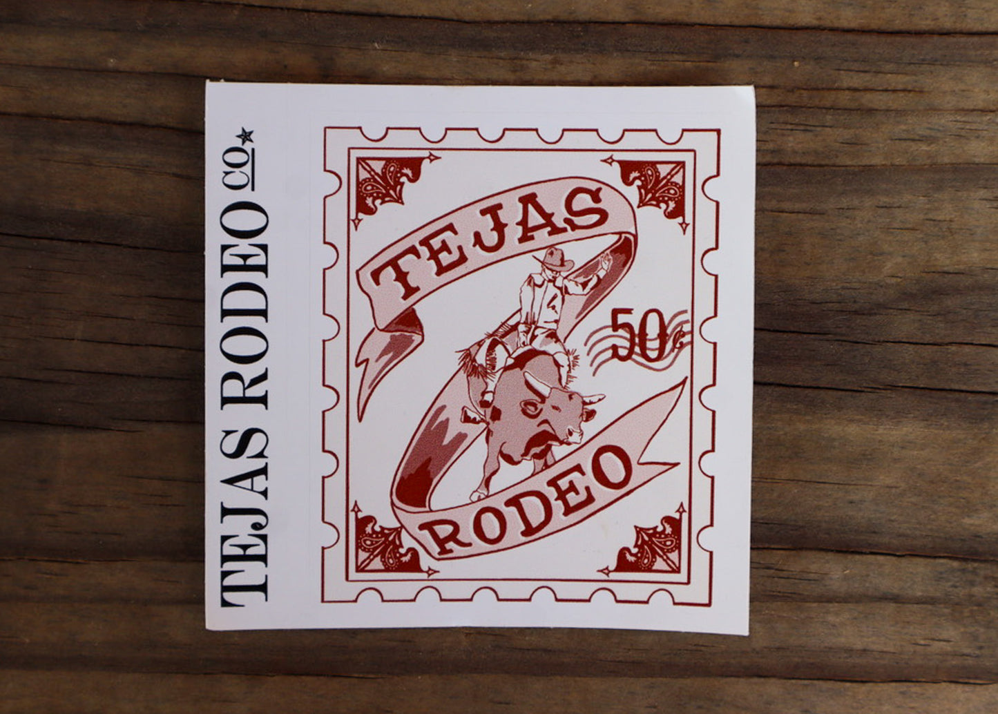 Tejas Rodeo Stickers