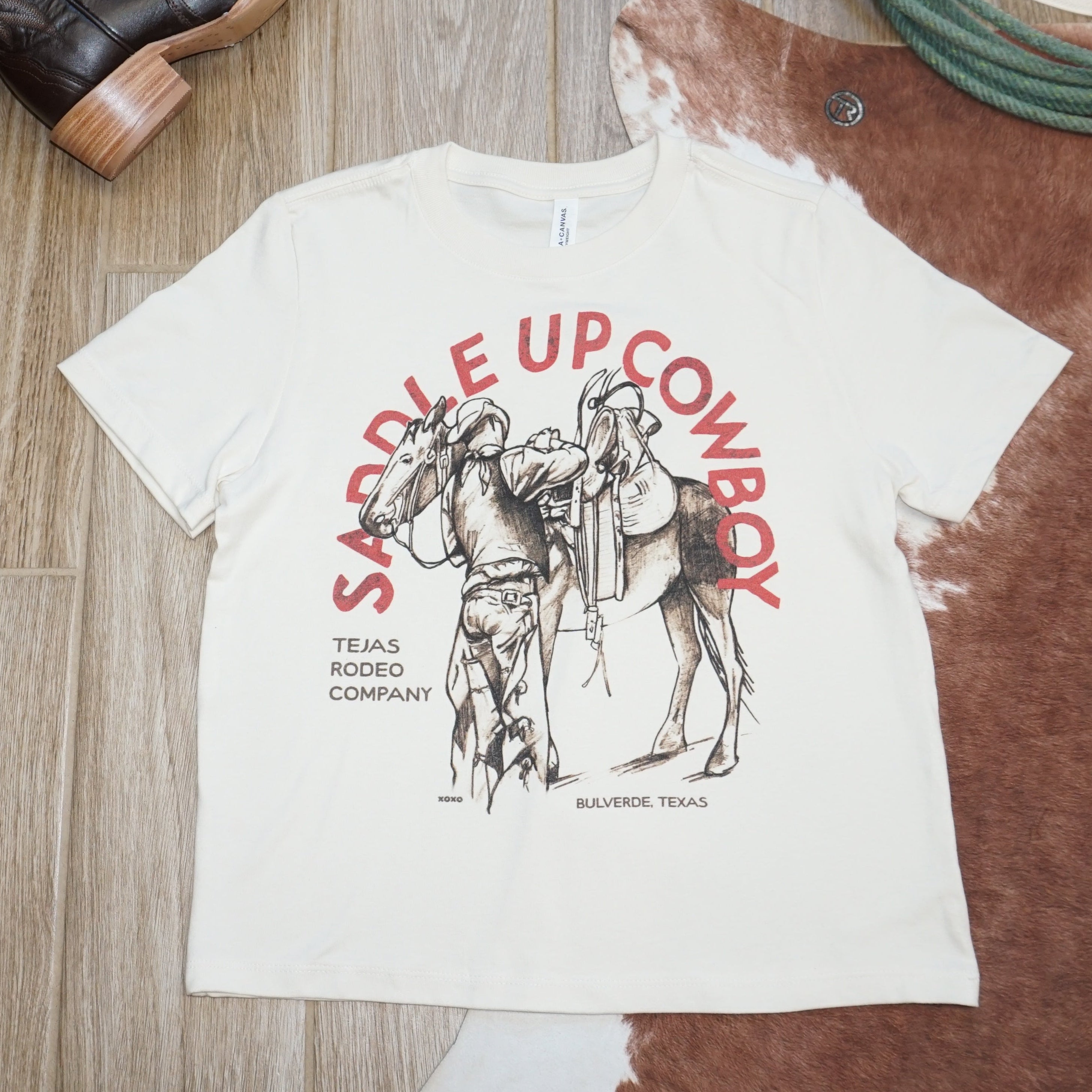 XOXO art & co Tejas Saddle Up Cowboy