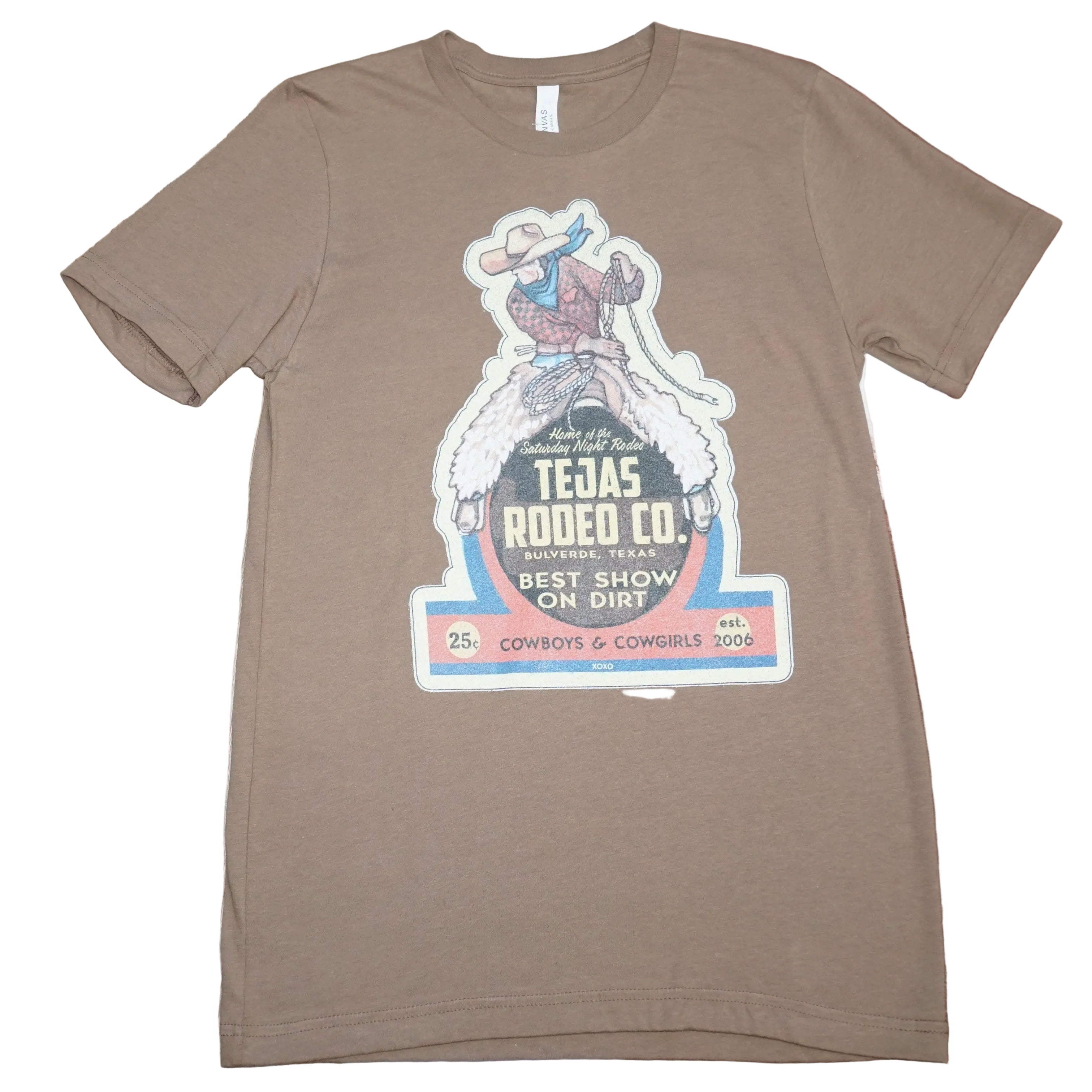 XOXO art & co Tejas Rodeo Sticker