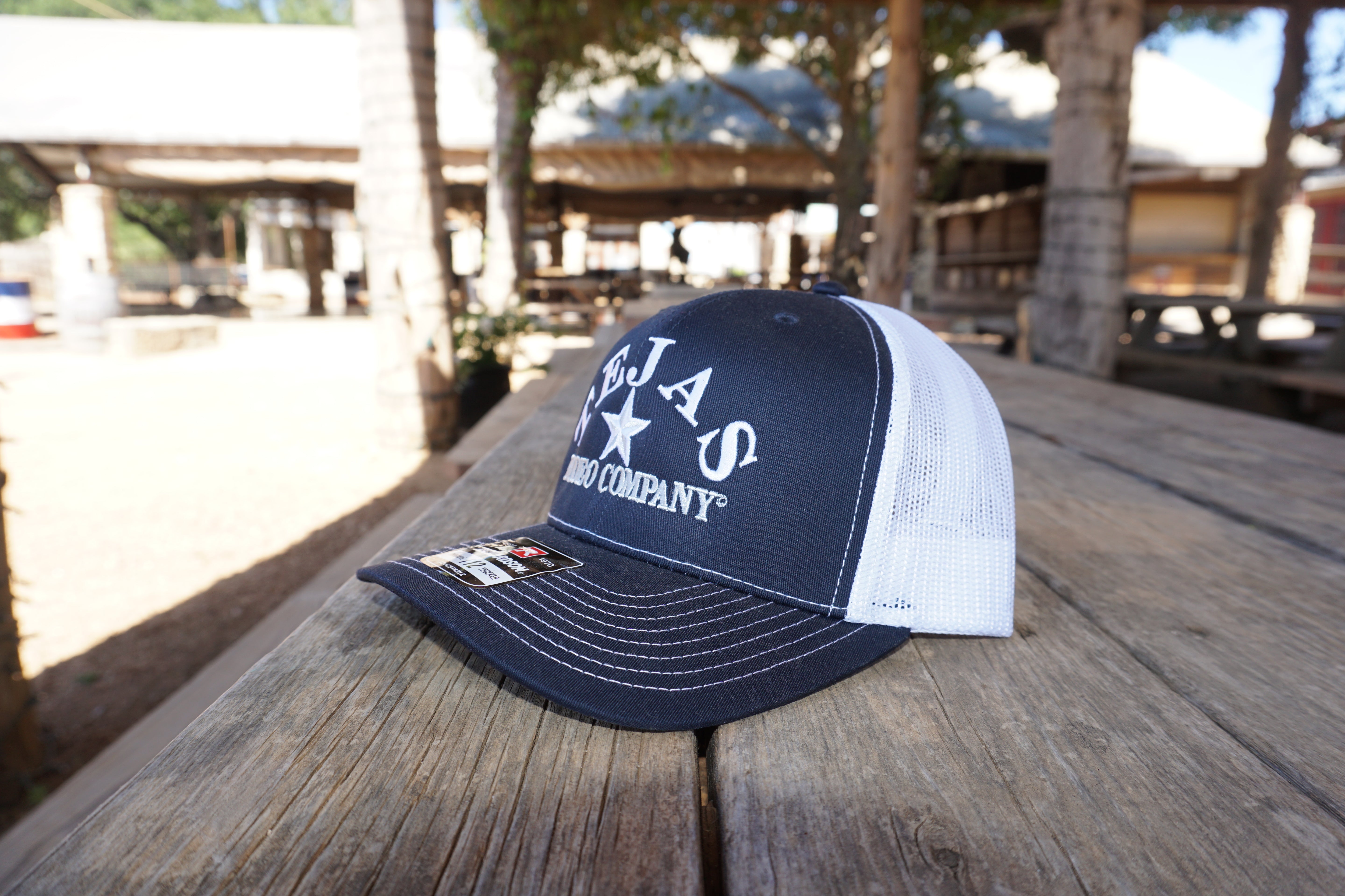 Tejas Rodeo Co. Embroidered Trucker Cap
