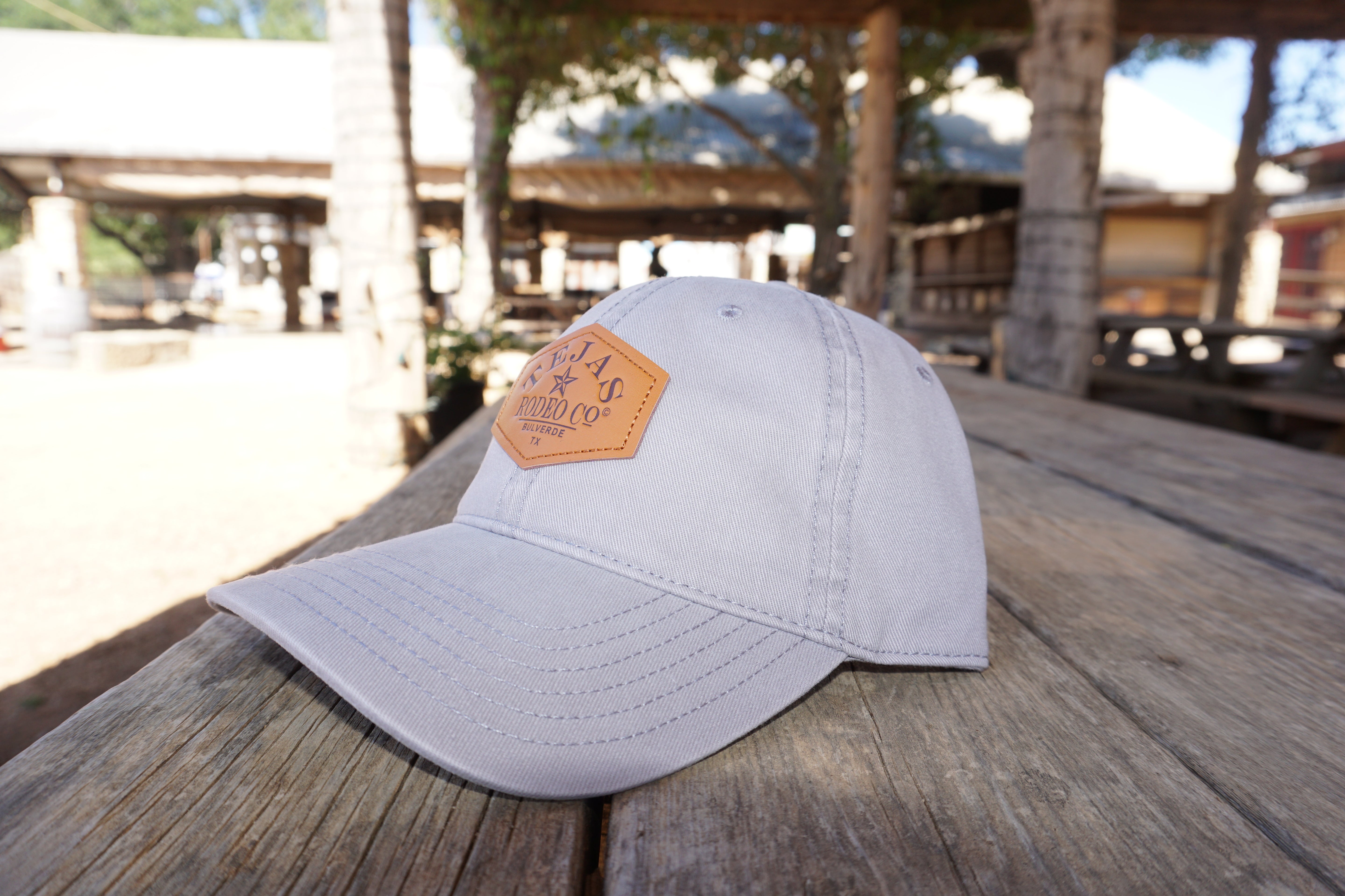 Tejas Rodeo Leather Patch Cap