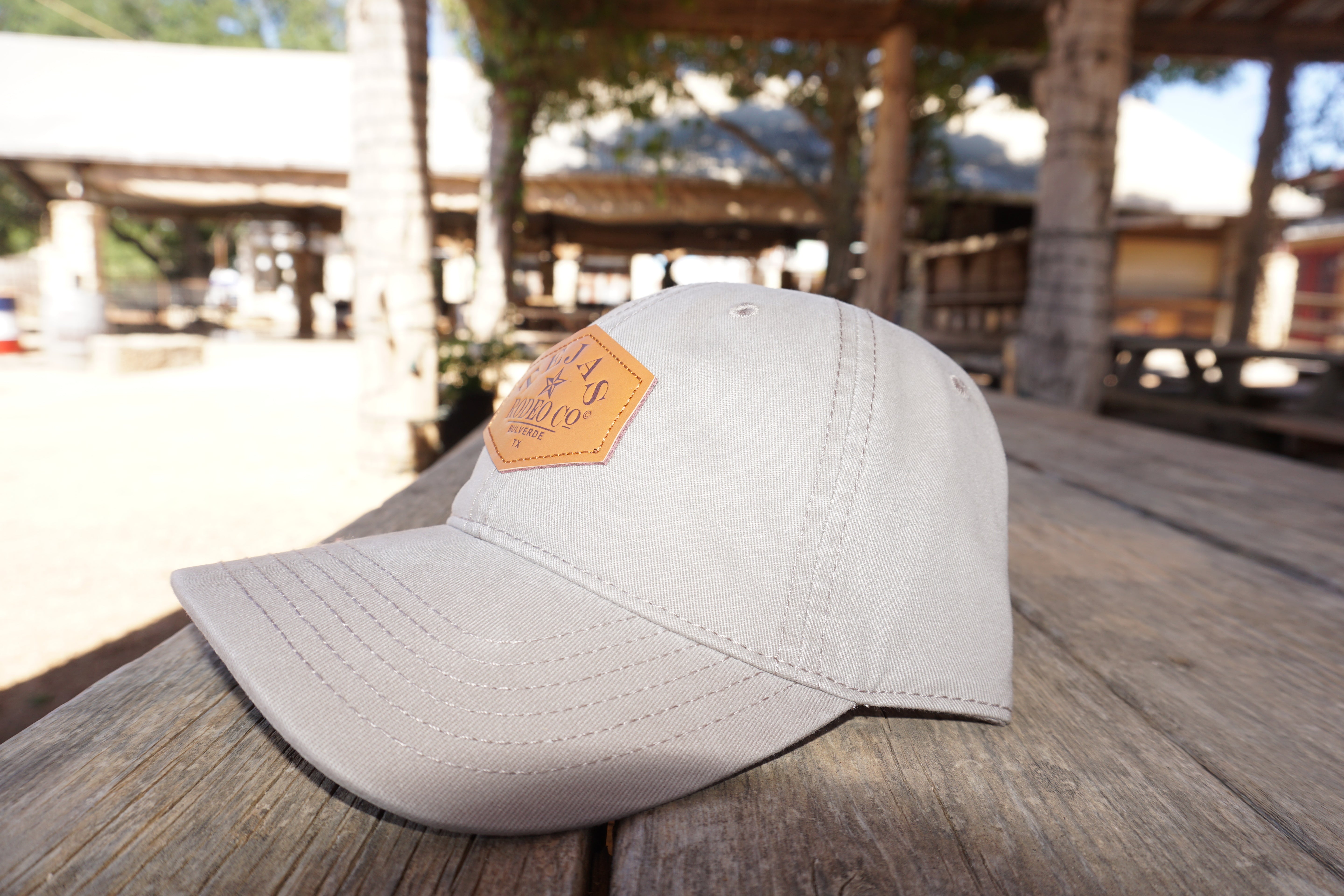 Tejas Rodeo Leather Patch Cap