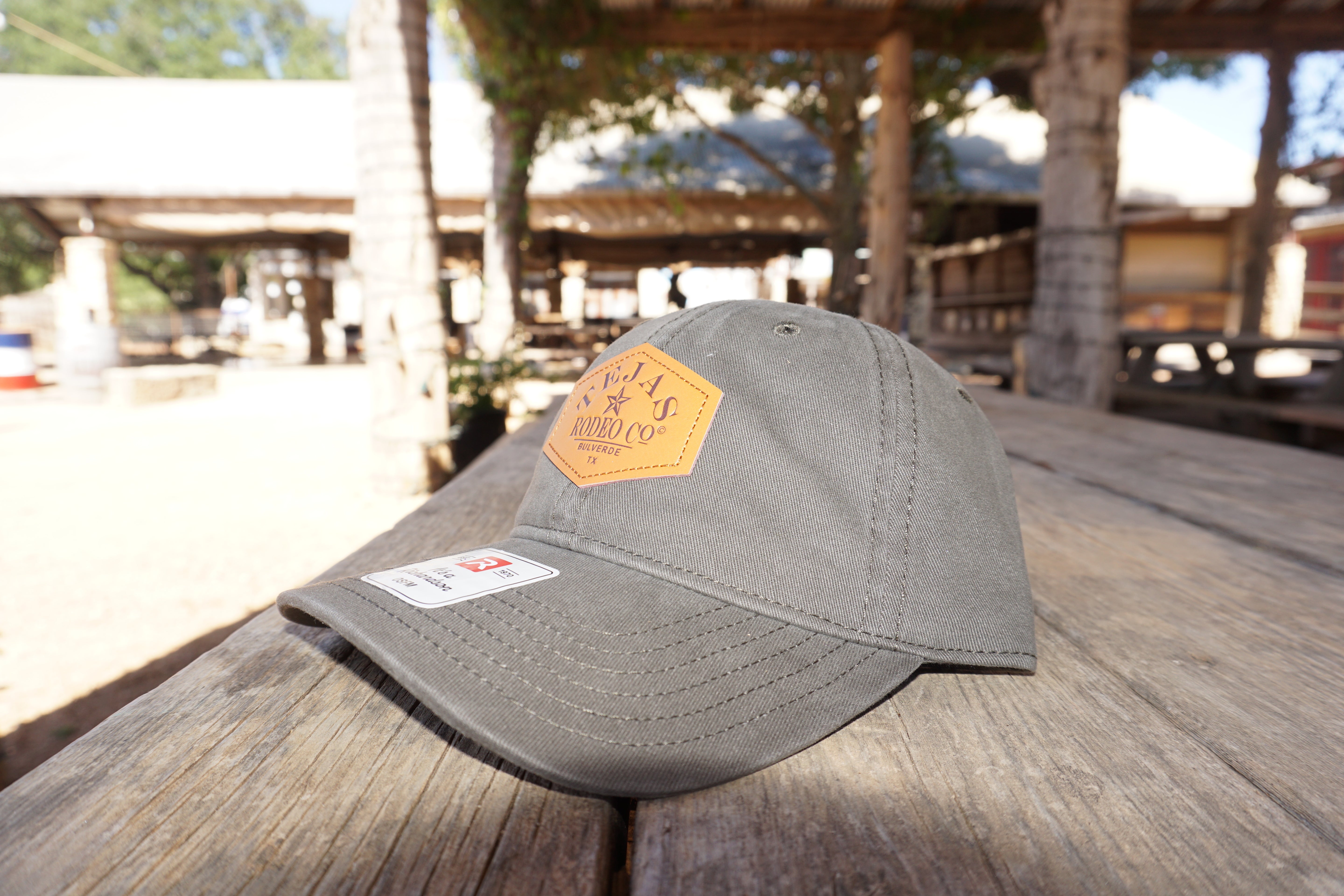 Tejas Rodeo Leather Patch Cap