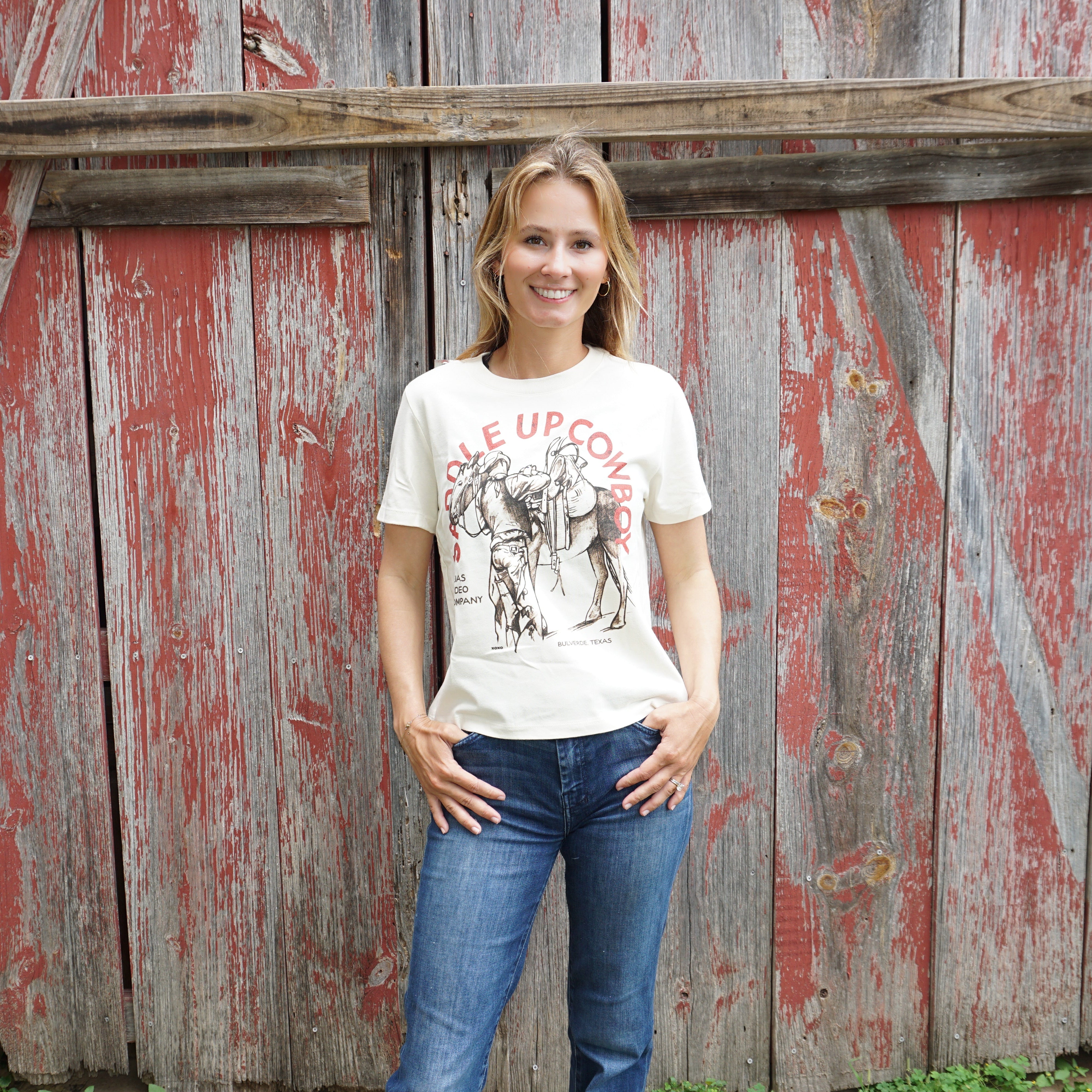 XOXO art & co Tejas Saddle Up Cowboy