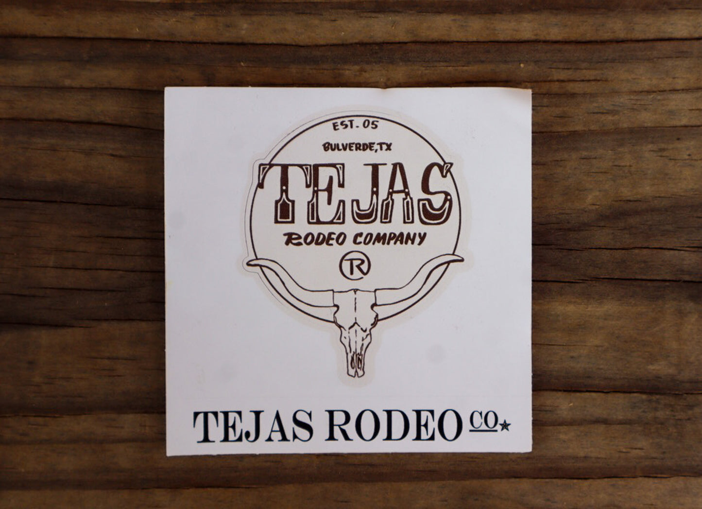 Tejas Rodeo Stickers