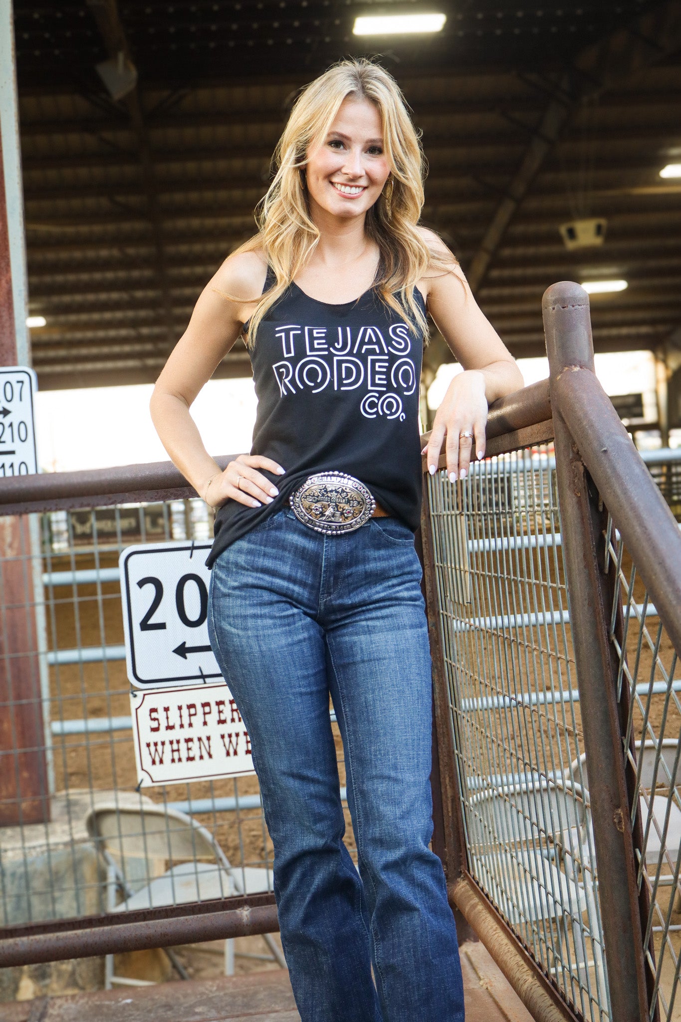 Tejas Retro Logo - Tank Top