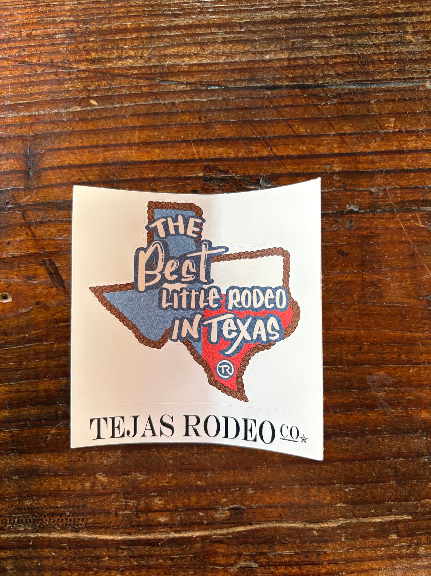 Tejas Rodeo Stickers