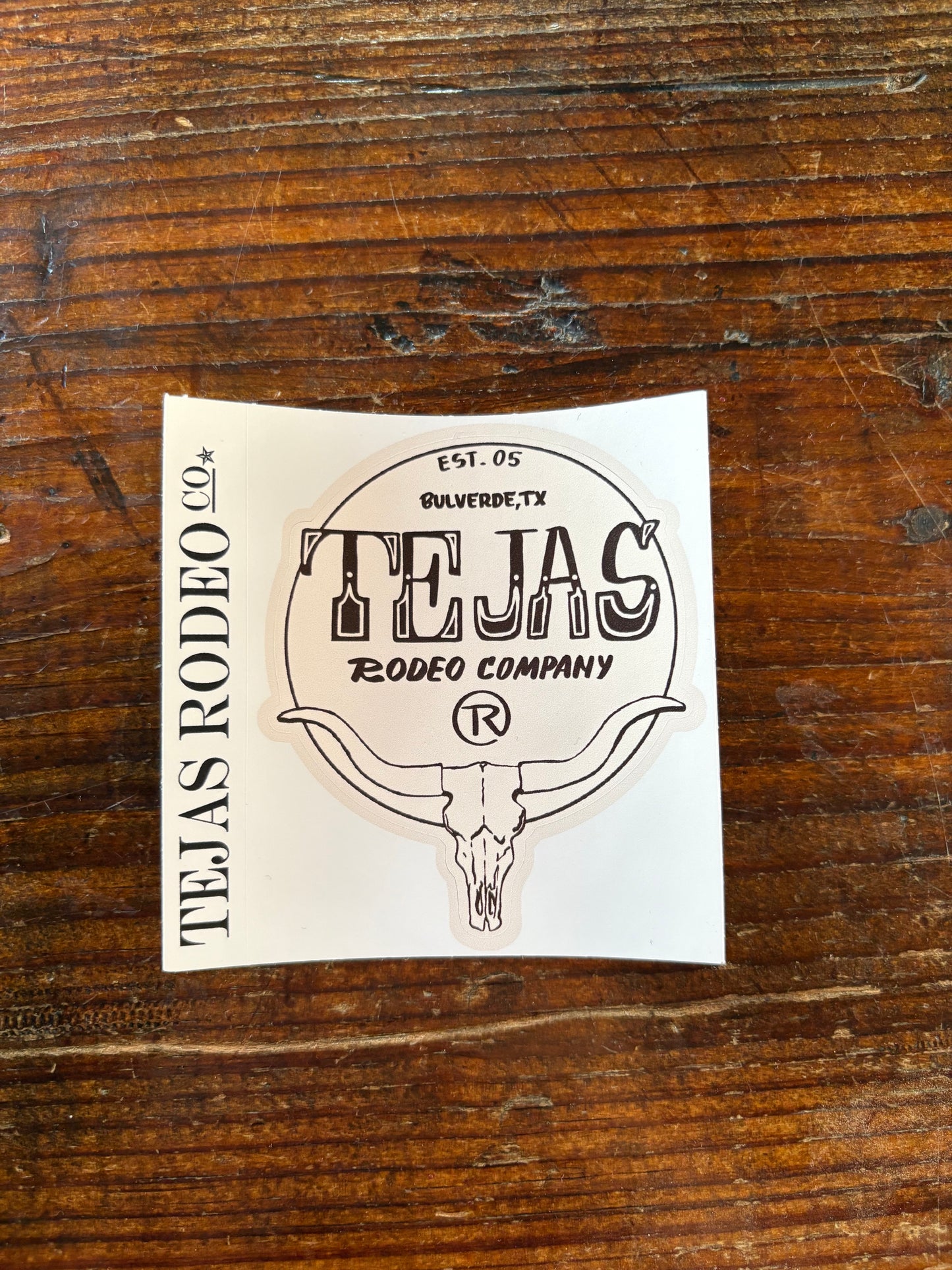 Tejas Rodeo Stickers