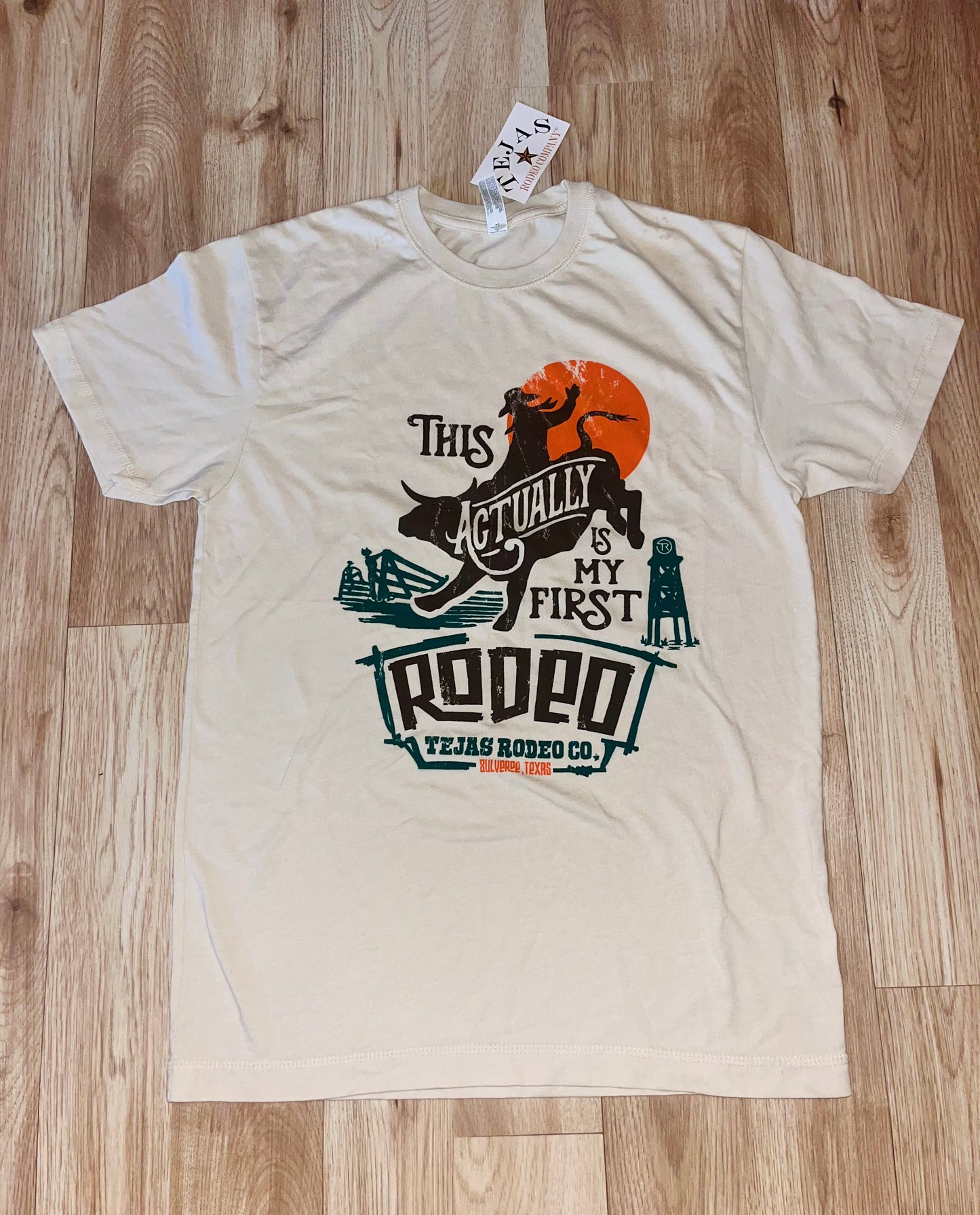 Adult - "This Actually Is My First Rodeo" tee