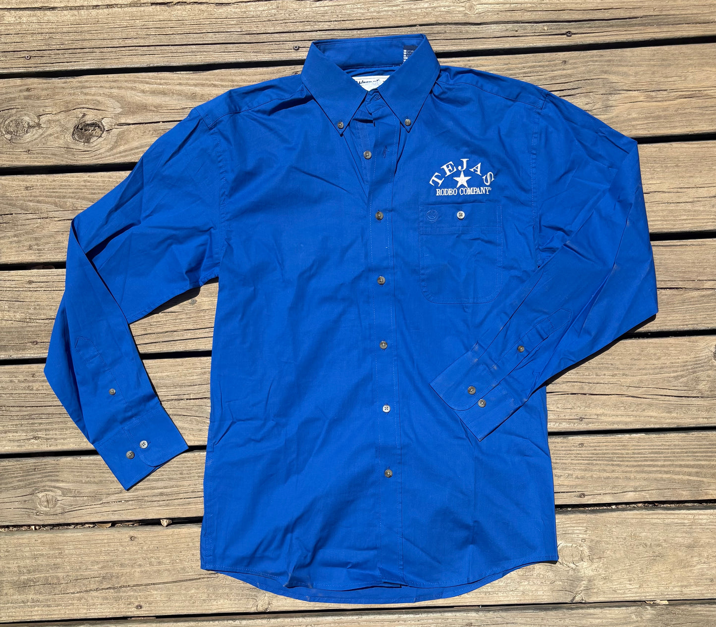 Adult - Tejas Wrangler Button Up Shirt