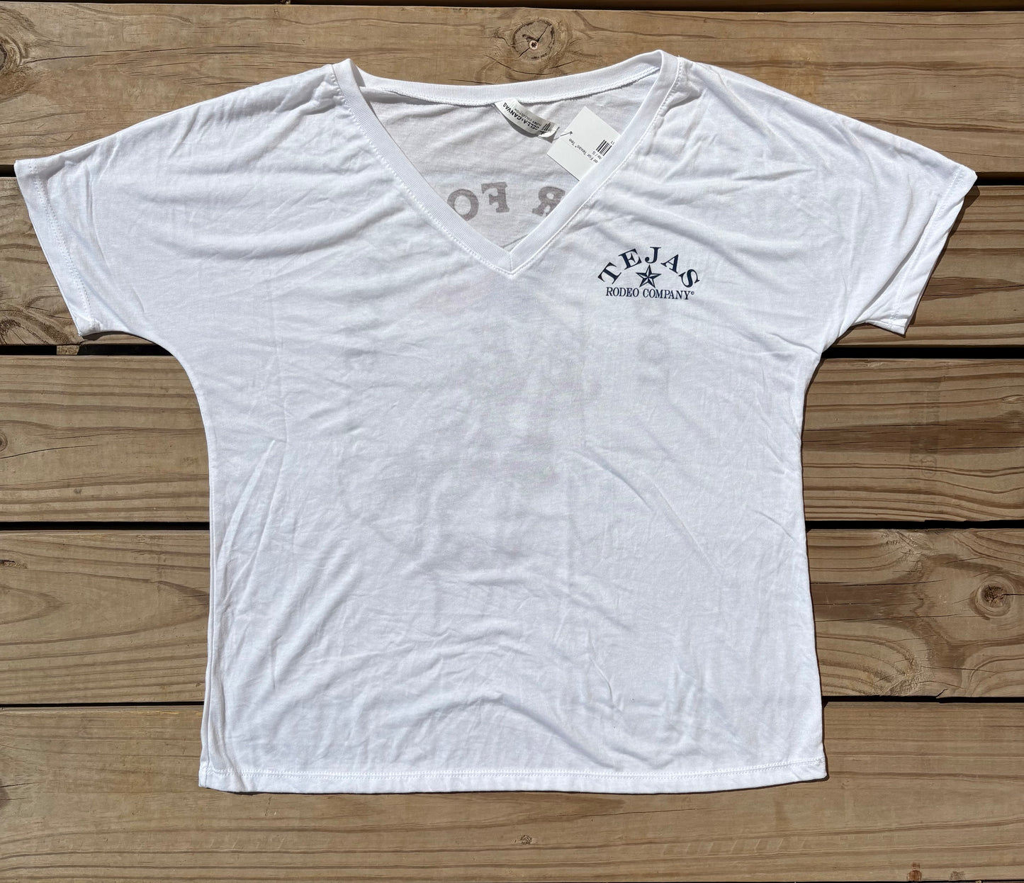 Ladies V-Neck - "Together For Texas" Tee