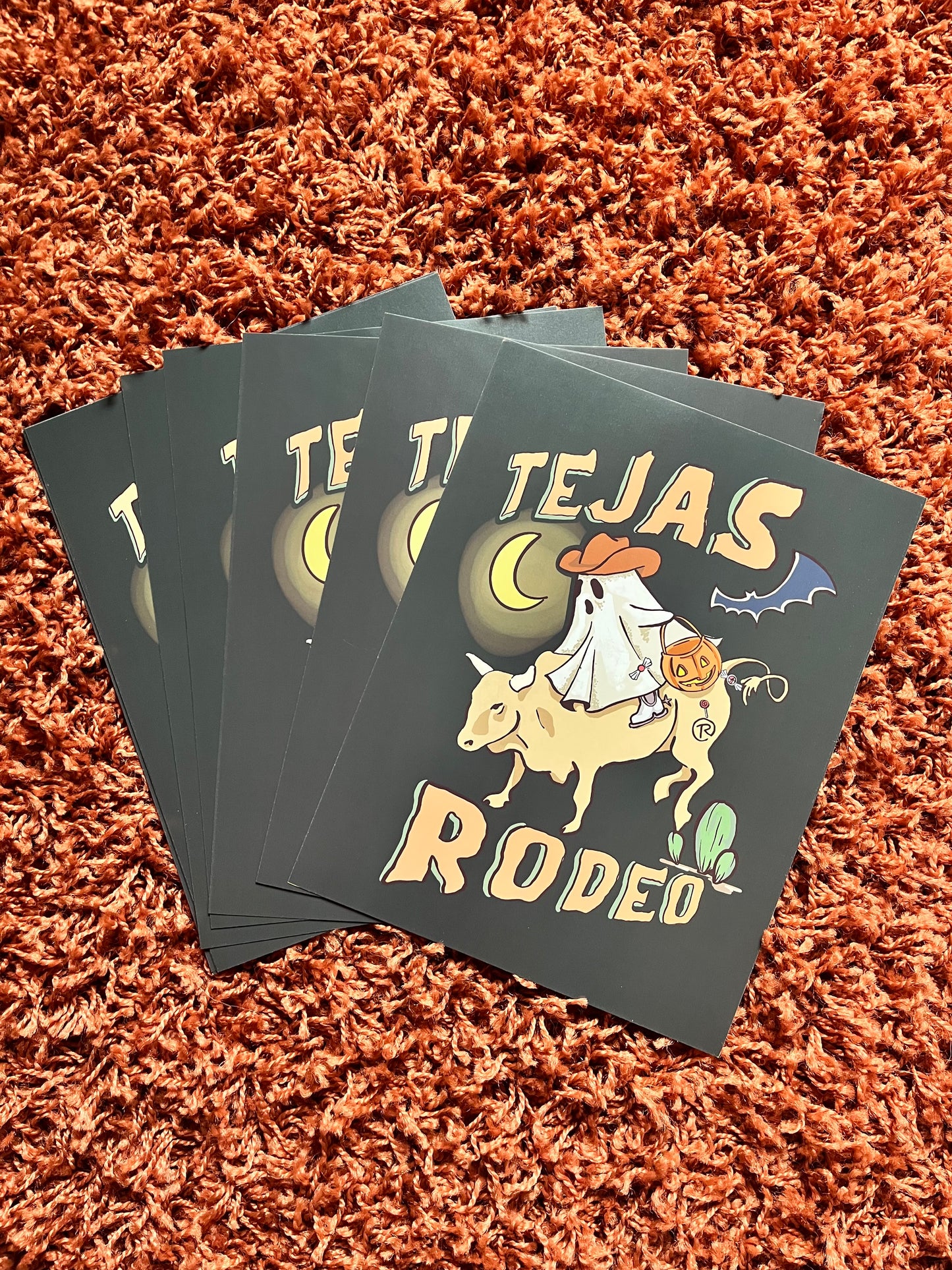 LIMITED EDITION Tejas Halloween Mini Poster