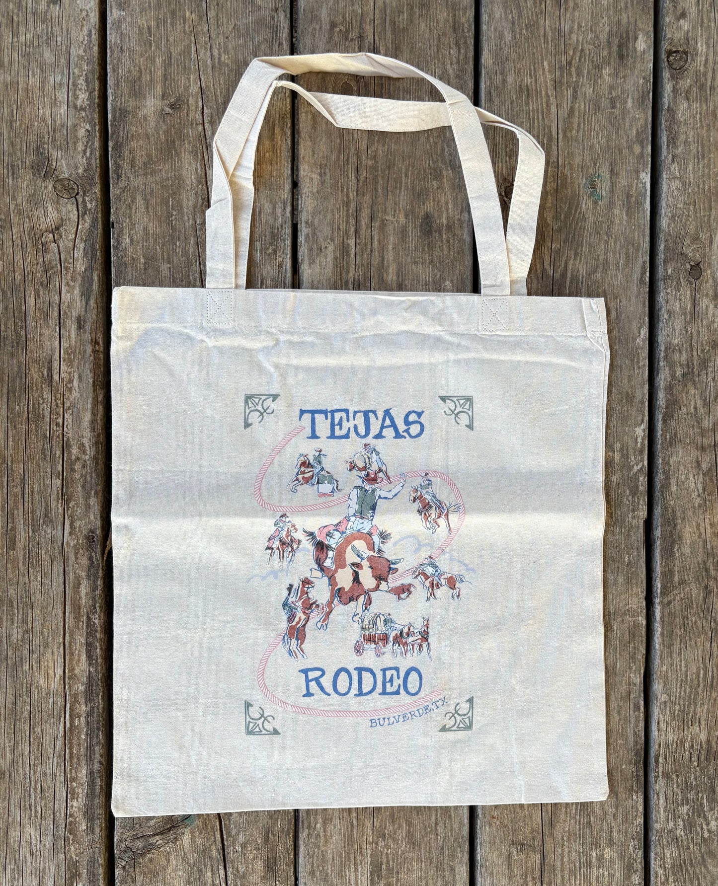 Tejas Rodeo Tote Bag