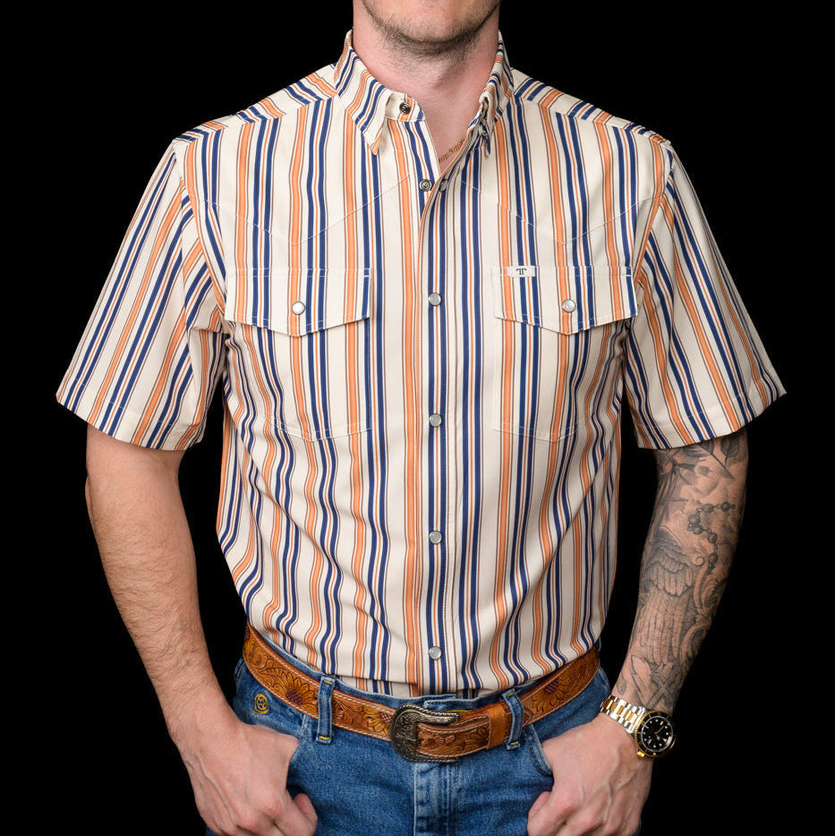 The Jackson Short Sleeve Snap Ferrel Shirt