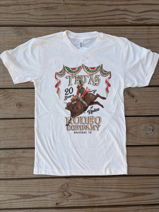Adult - "20 Years Of Rodeo" Tejas Anniversary Tee