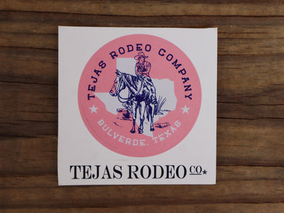 Tejas Rodeo Stickers