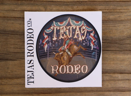Tejas Rodeo Stickers
