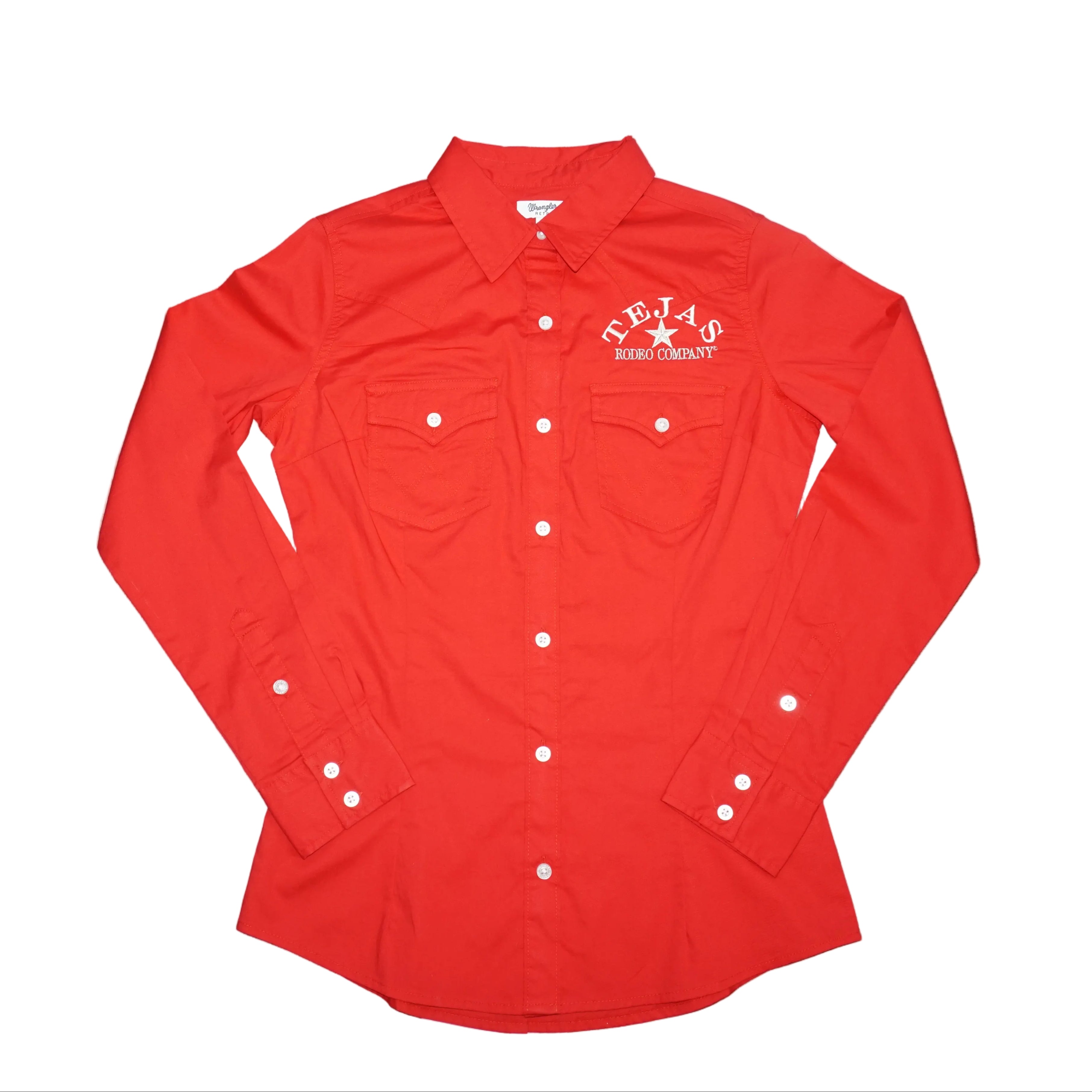 Women's Wrangler Retro Long Sleeve Solid Shirt