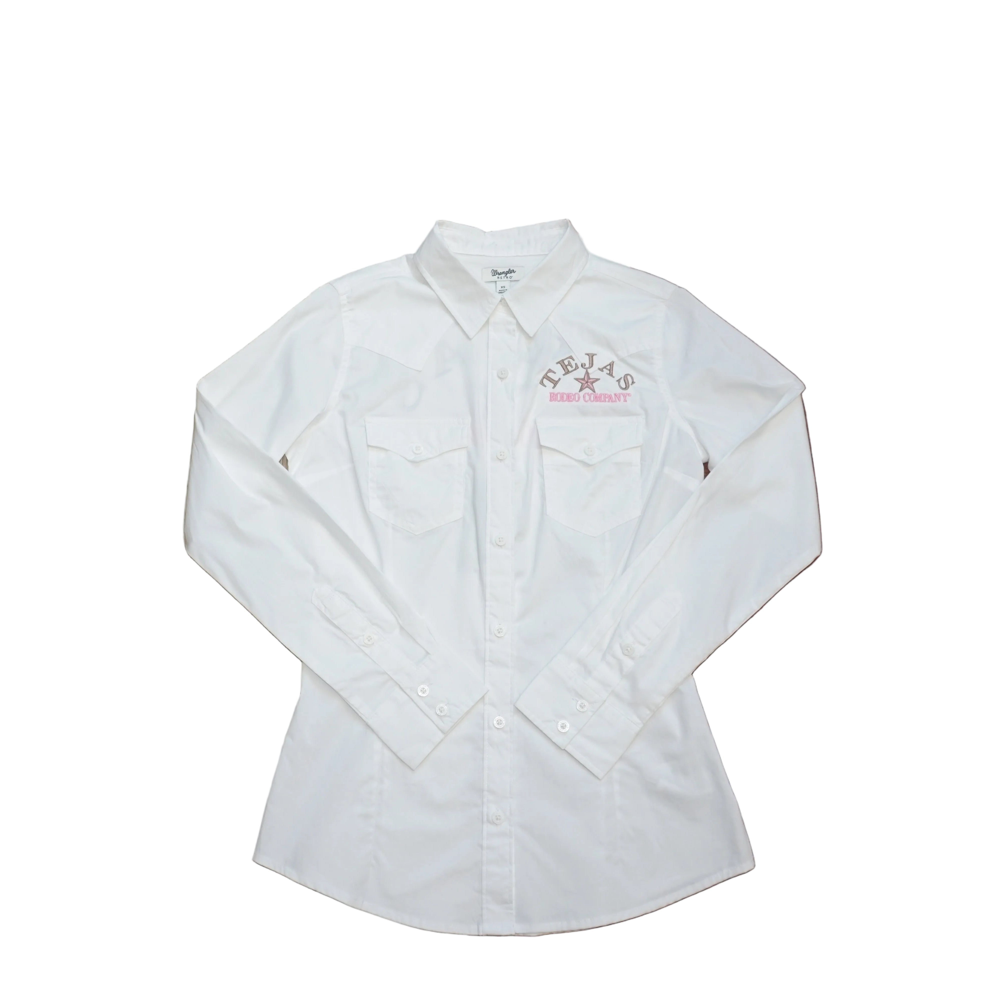 Women's Wrangler Retro Long Sleeve Solid Shirt