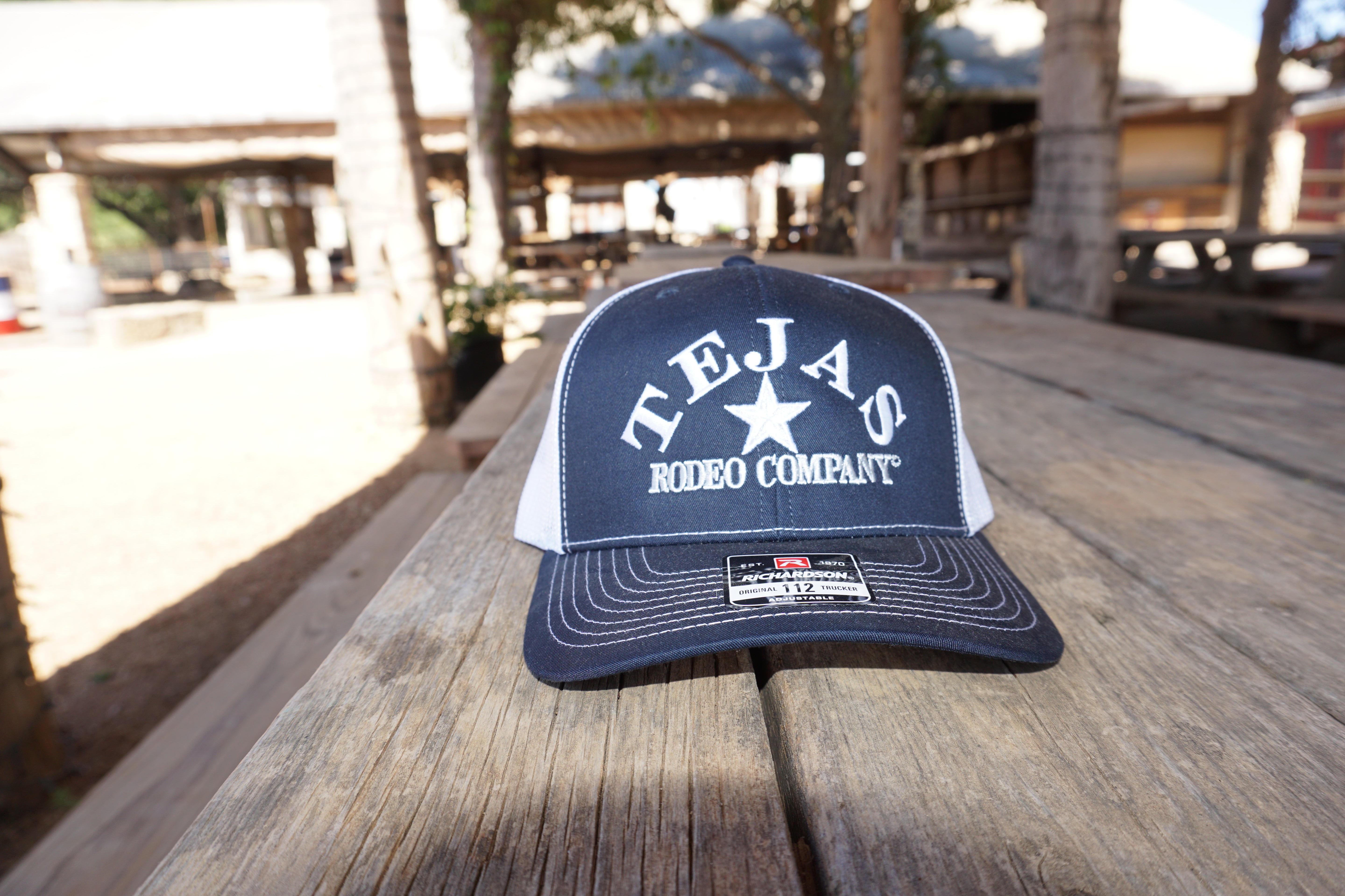 Tejas Rodeo Co. Embroidered Trucker Cap