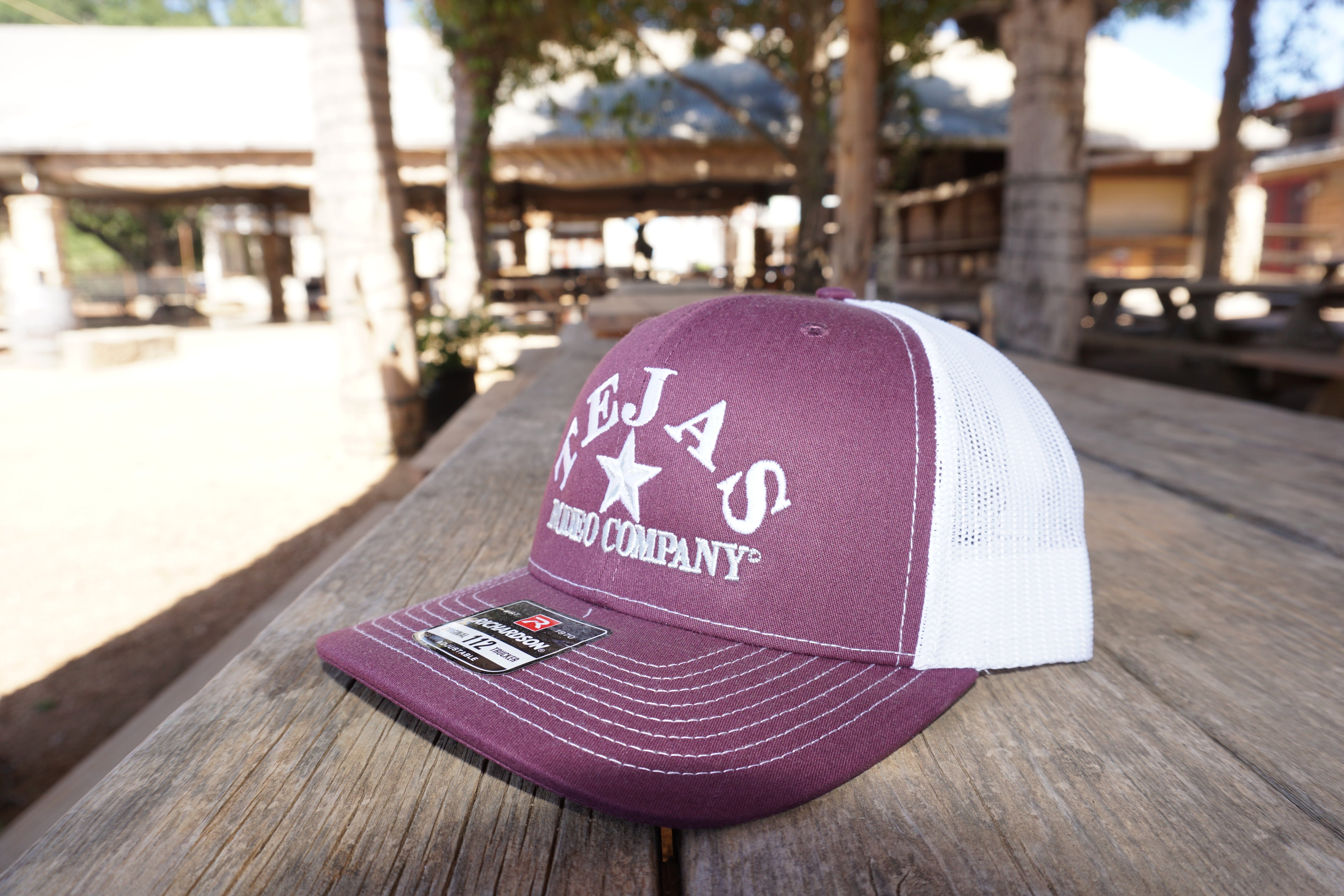 Tejas Rodeo Co. Embroidered Trucker Cap
