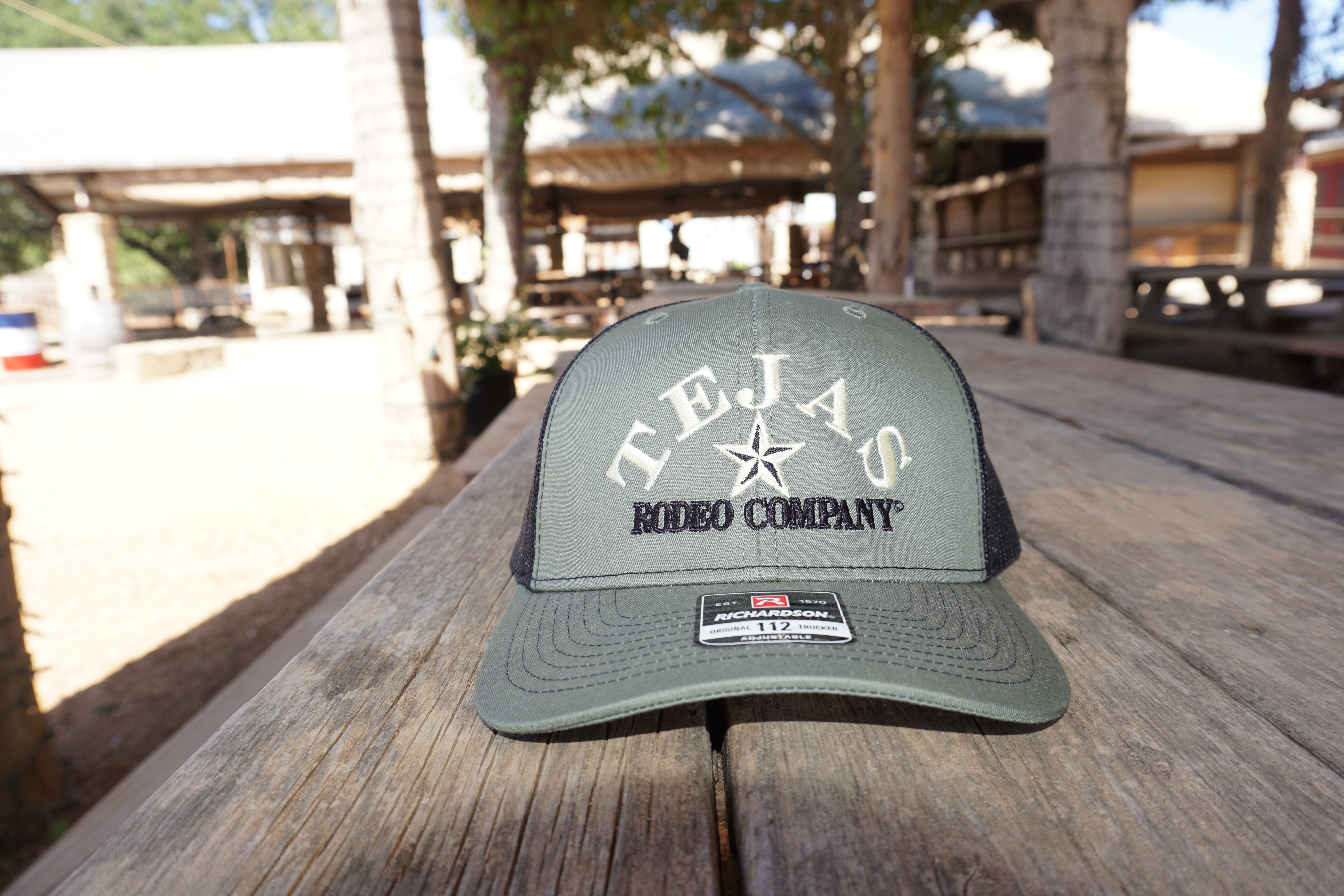 Tejas Rodeo Co. Embroidered Trucker Cap