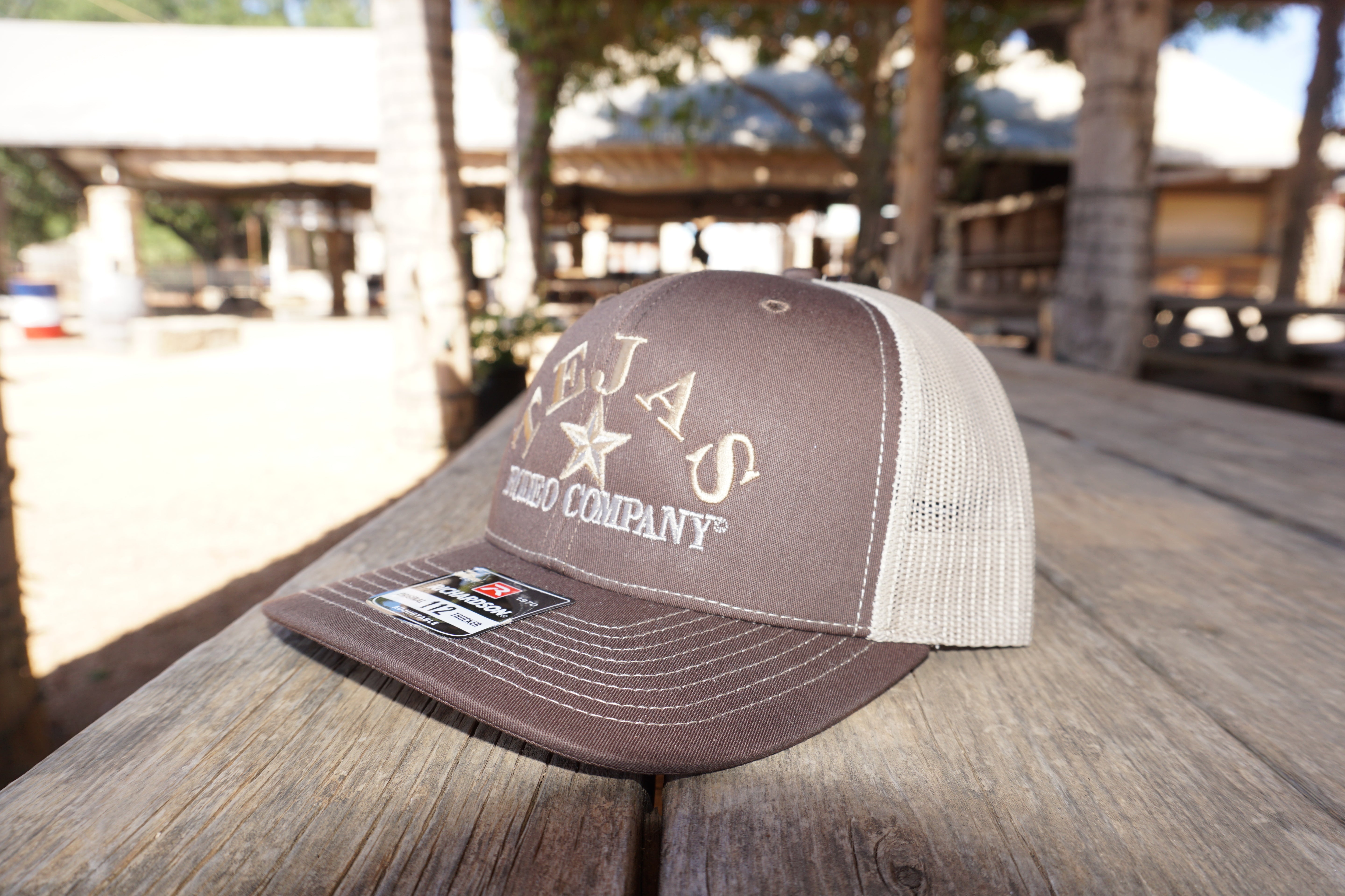 Tejas Rodeo Co. Embroidered Trucker Cap