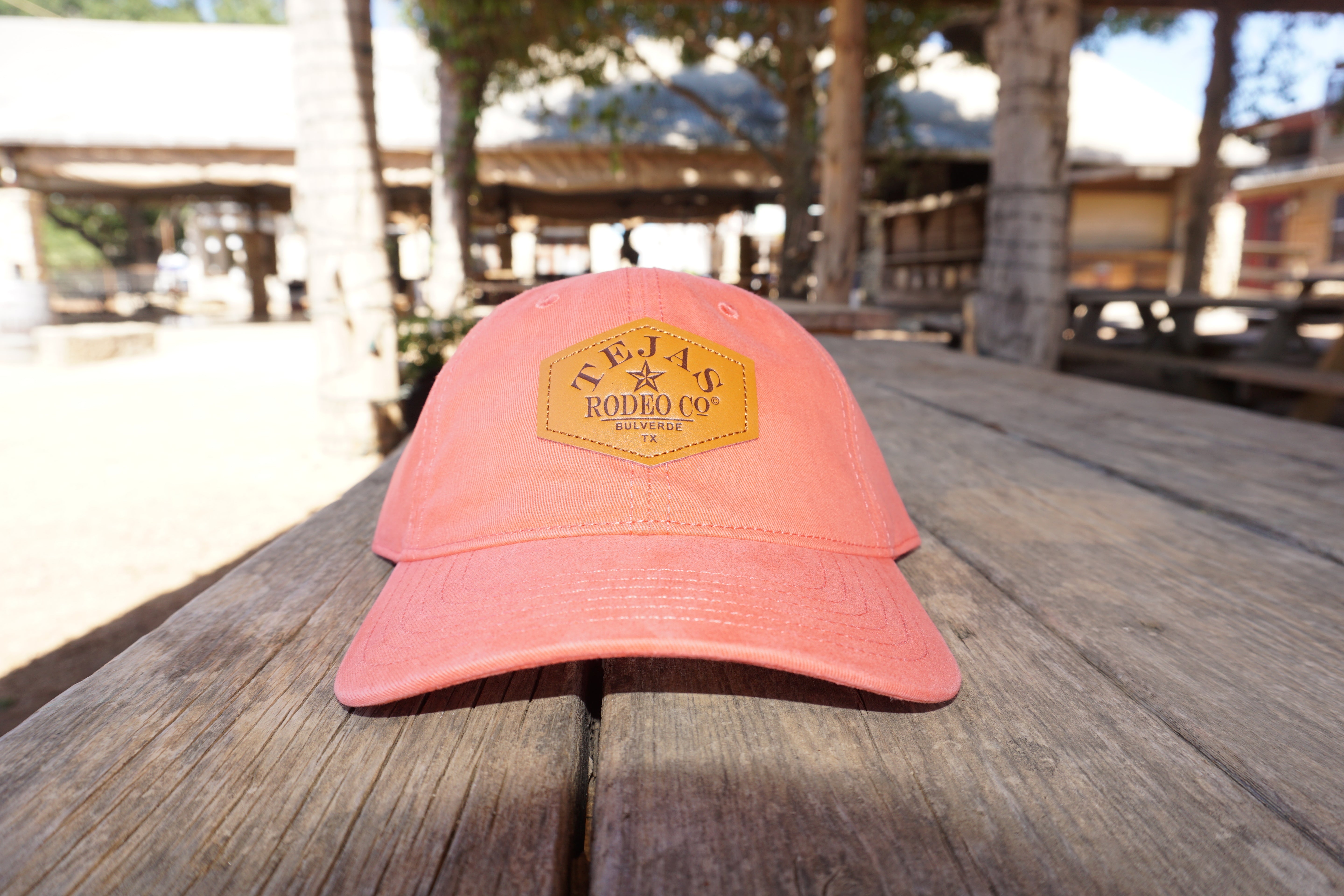 Tejas Rodeo Leather Patch Cap