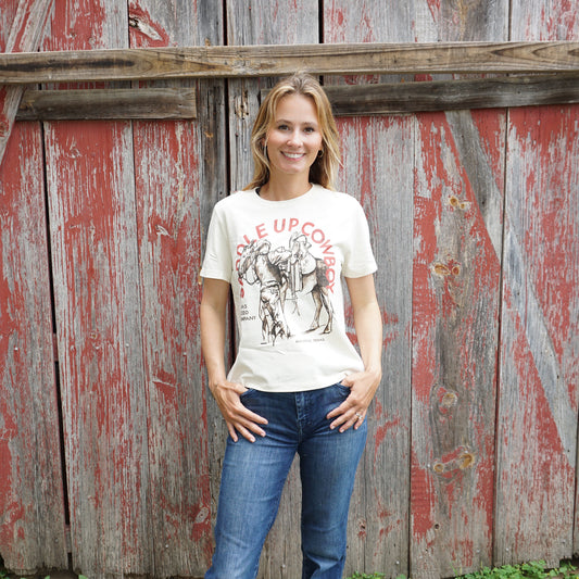 XOXO art & co Tejas Saddle Up Cowboy