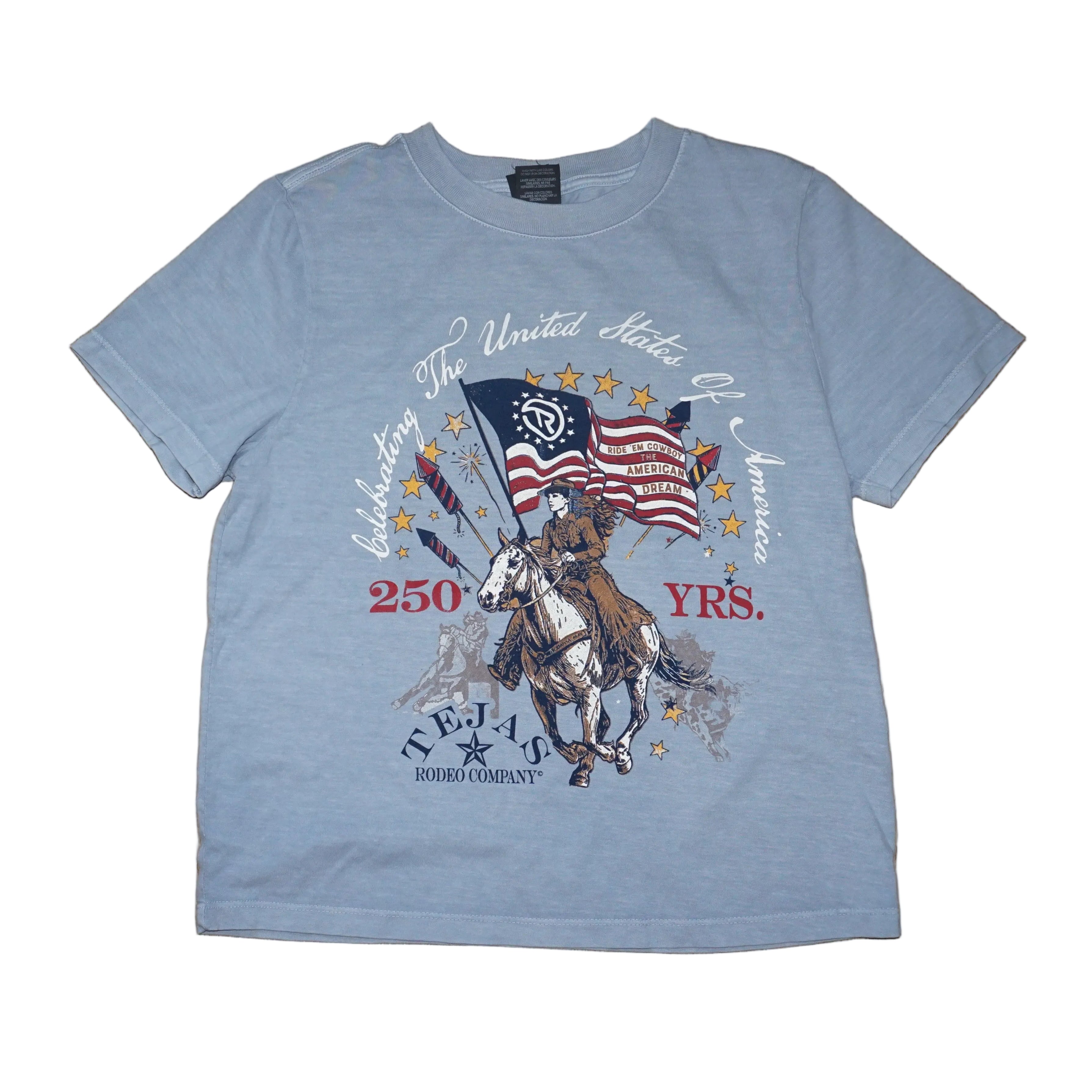 Women's - Celebrating The USA Cropped T-shirt