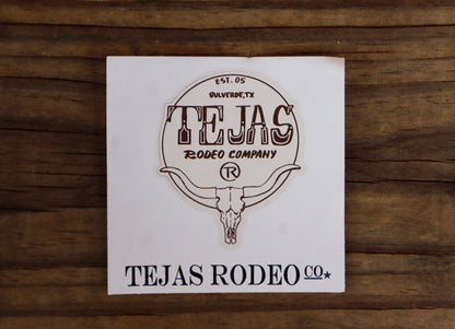 Tejas Rodeo Stickers