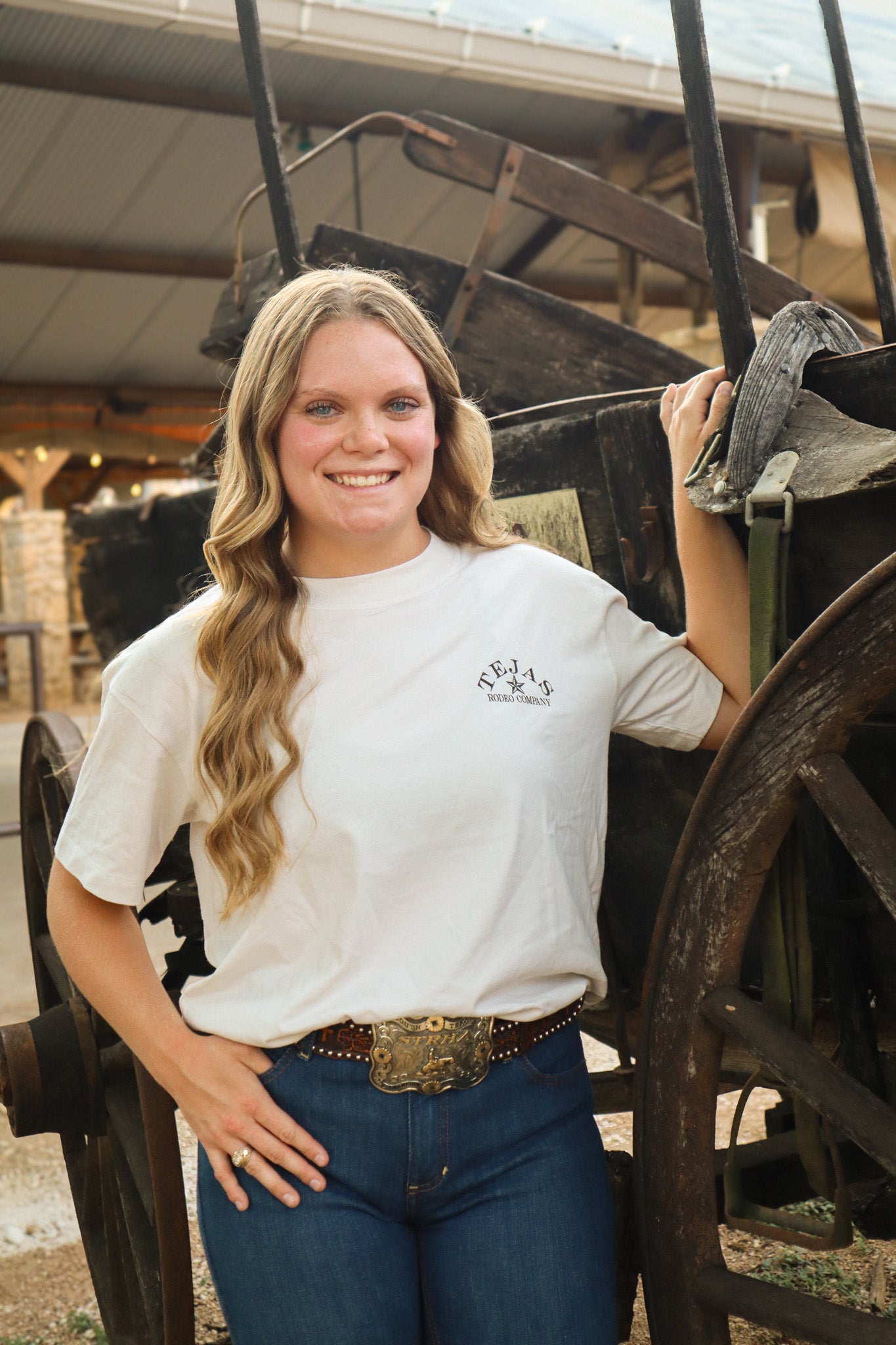 Ladies - Rodeo Clown Cropped T-shirt