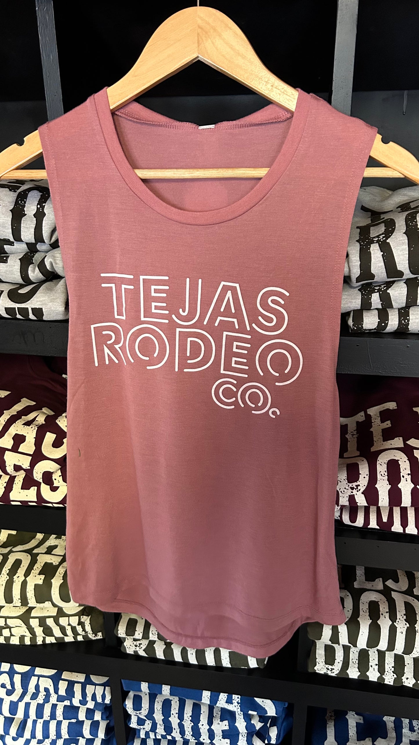 Tejas Retro Logo -Tank Top