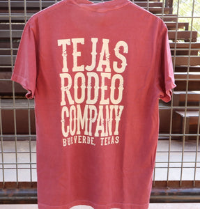 Adult Comfort Colors T-shirt - NEW Tejas Rodeo Co.
