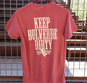 Adult Comfort Colors T-shirt - NEW Keep Bulverde Dirty