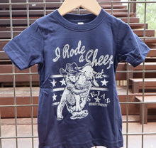 Load image into Gallery viewer, Toddler - I Rode a Sheep T-Shirt
