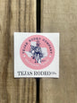 Tejas Rodeo Stickers