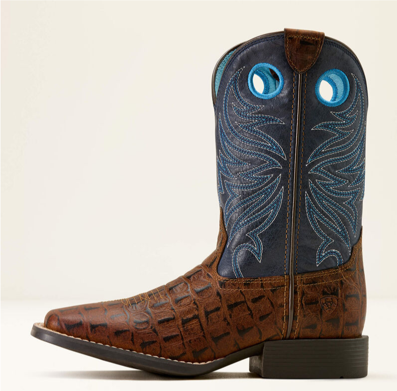 Ariat Youth Knox Wide Square Toe Western Boot