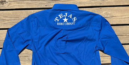 Adult - Tejas Wrangler Button Up Shirt