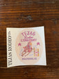 Tejas Rodeo Stickers