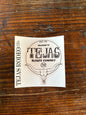 Tejas Rodeo Stickers