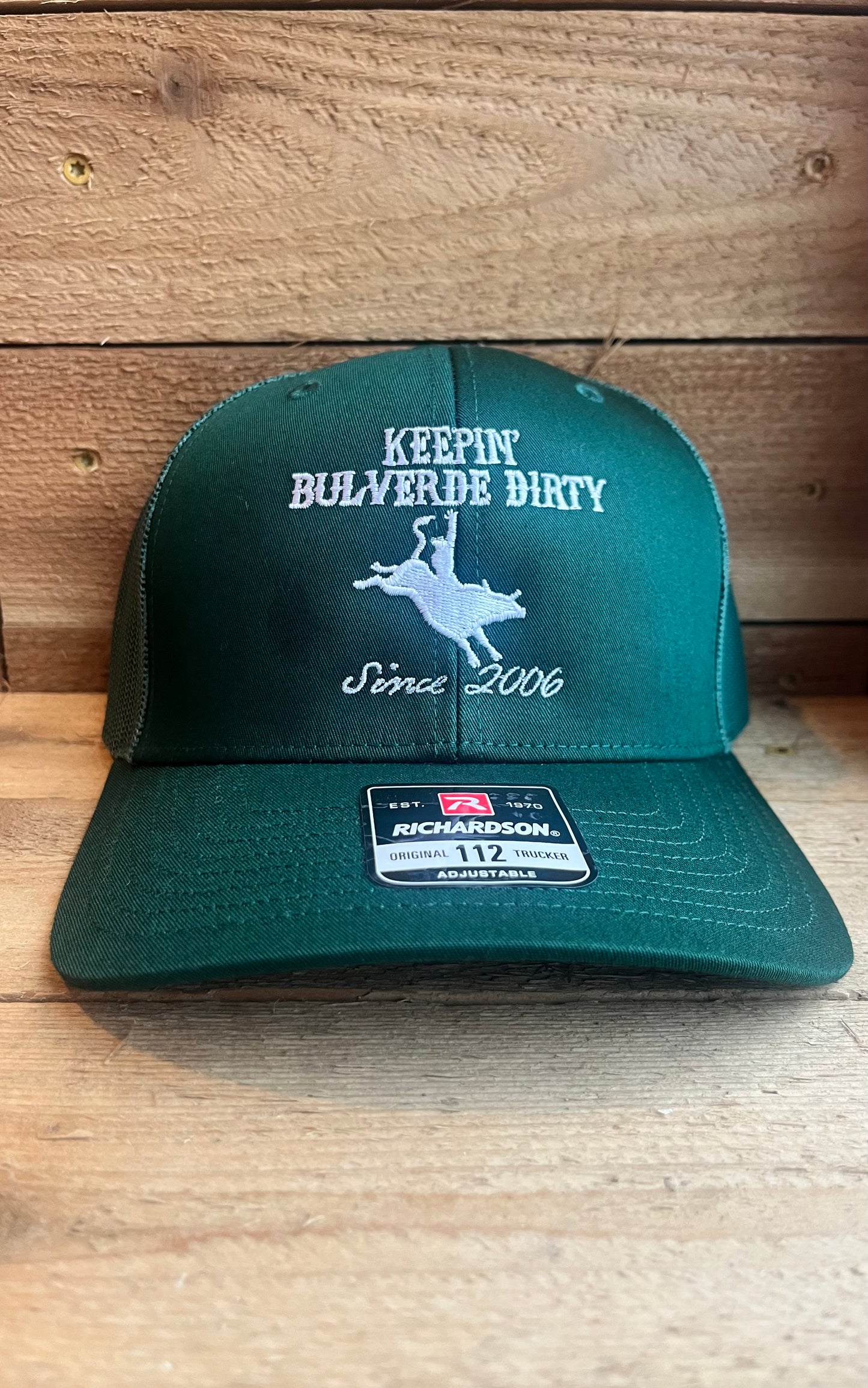 Adult - "Keepin' Bulverde Dirty Since 06" Trucker Cap