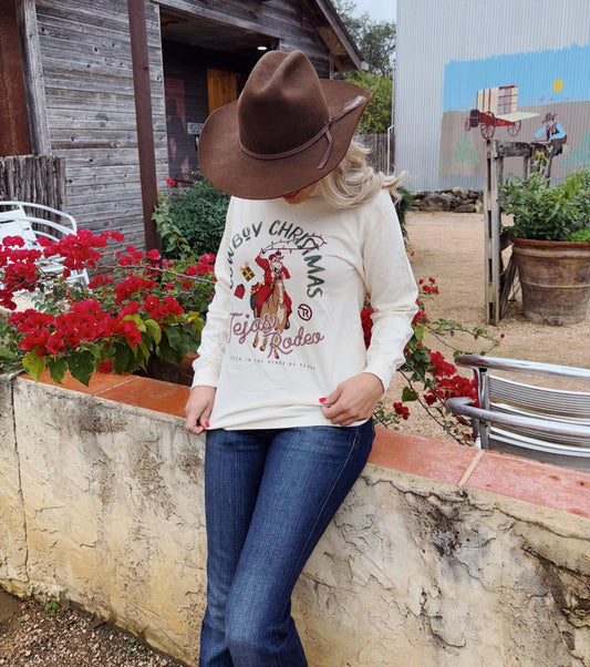 Limited Edition - Adult Christmas Horse Long Sleeve