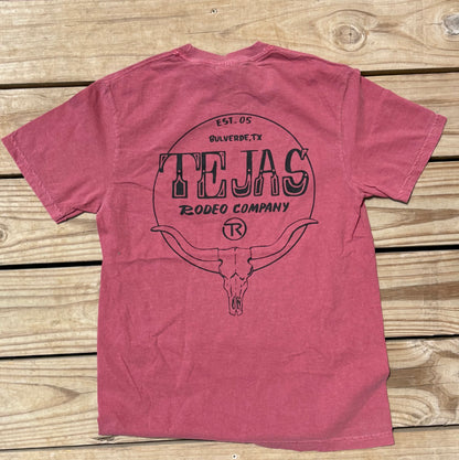 Adult - Tejas Branded Longhorn Tee