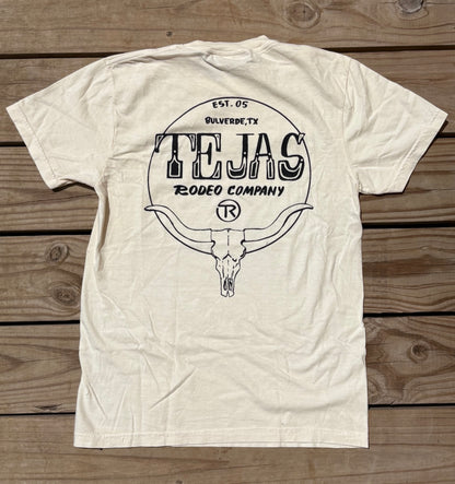 Adult - Tejas Branded Longhorn Tee